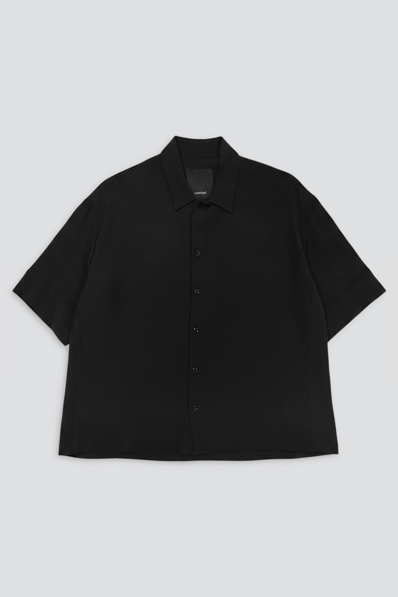 Black Texture Box Shirt