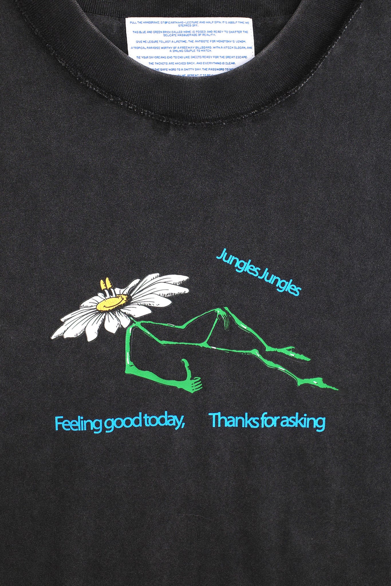 Black Thanks For Asking Reversible Tee