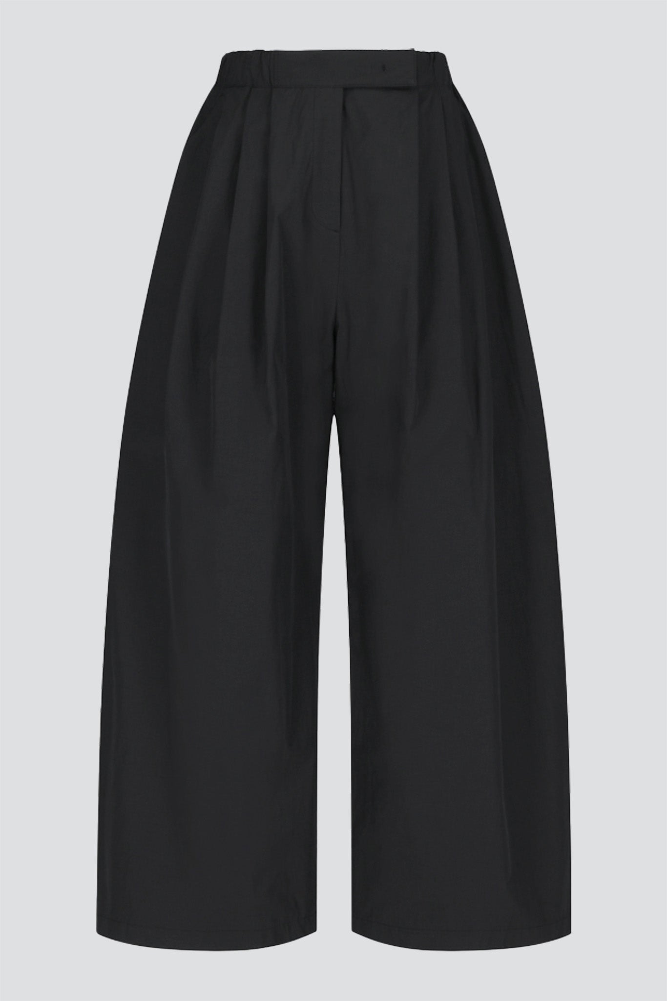 パンツ amomento Wool Wrap Pants, Black Black Three Tuck Banding Pant - Amomento – Assembly New York