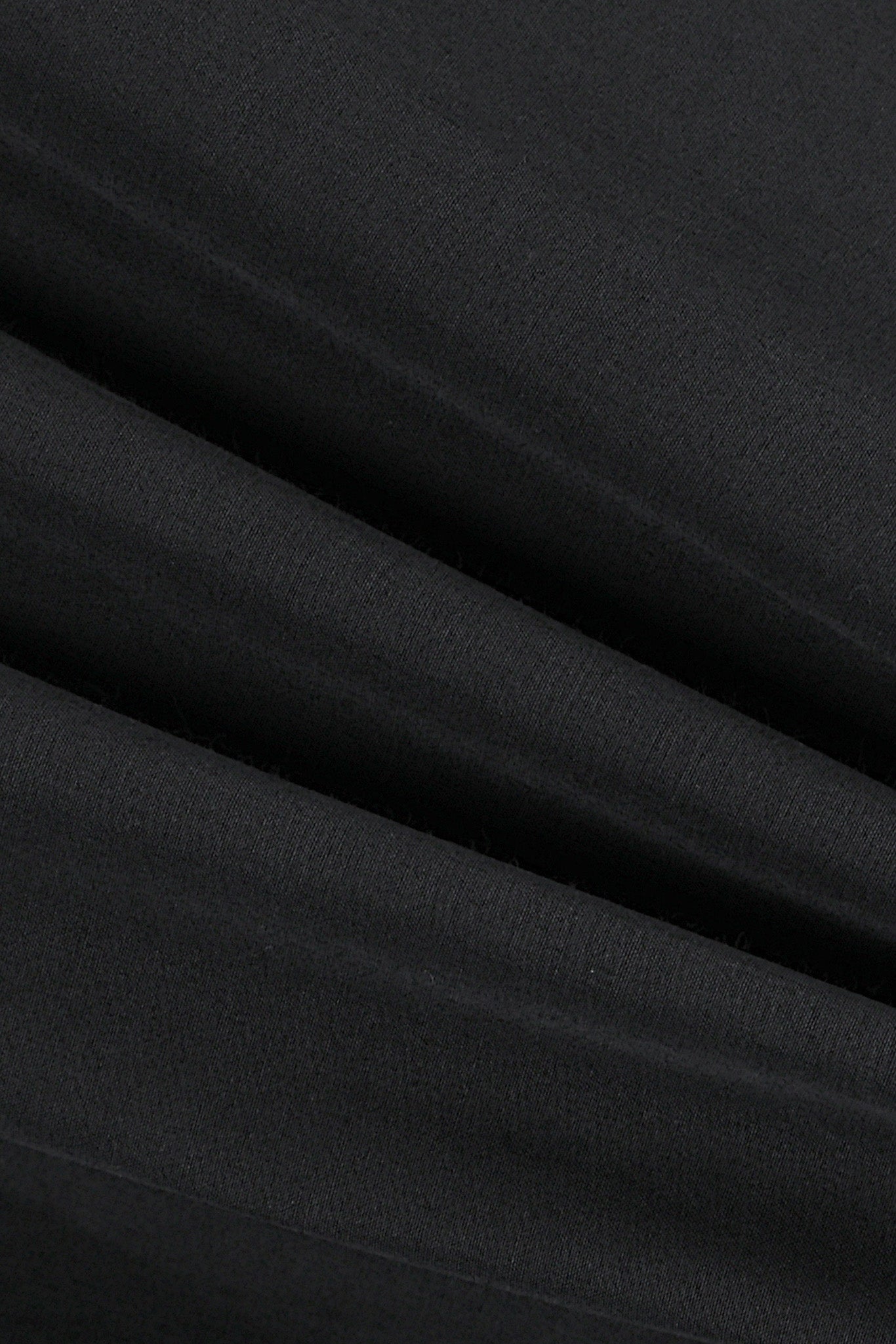 Black Three Tuck Banding Pant