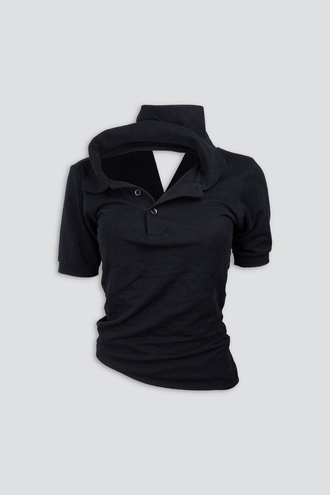 Black Twist Double Polo
