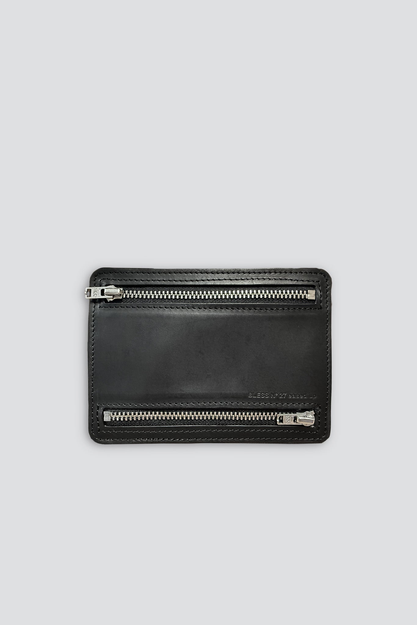 Black VP01 Zipper Wallet