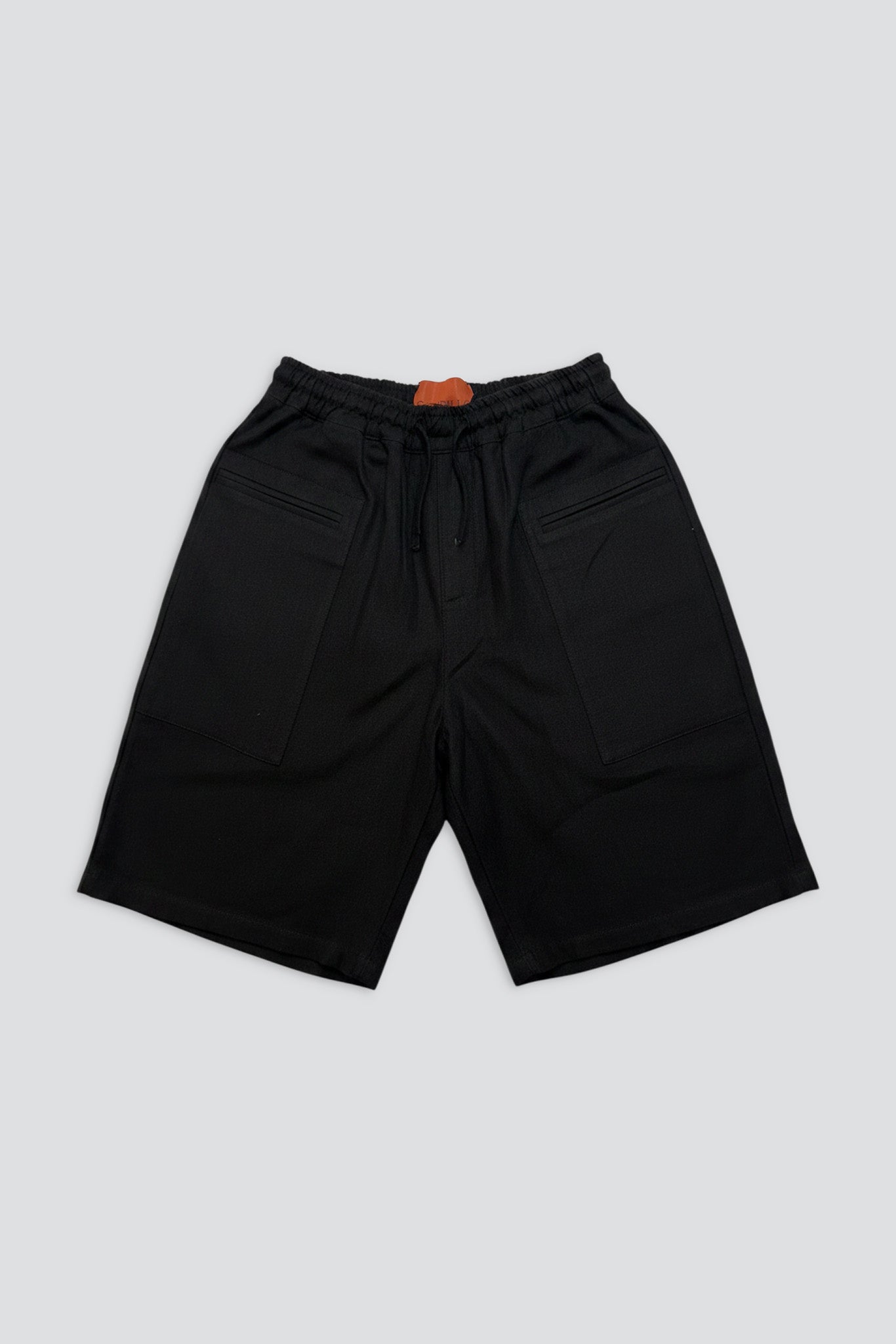 Black Veraniego Linen Short