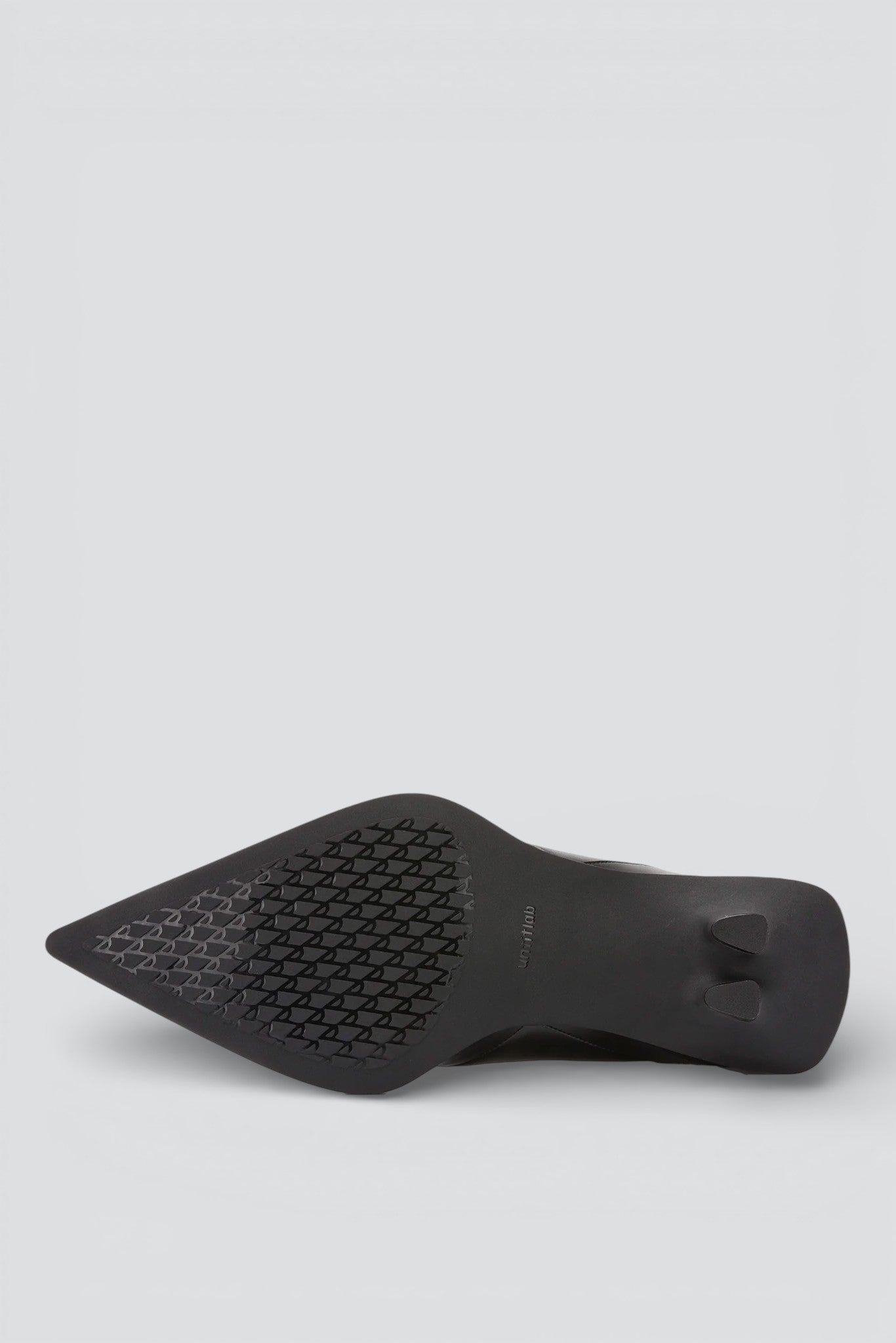 Black Velo Flex Mule Heels