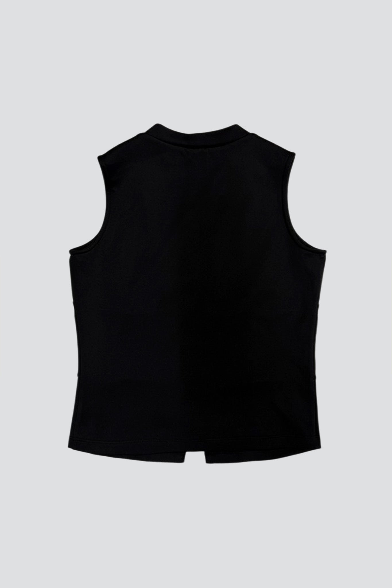 Black Vest Top