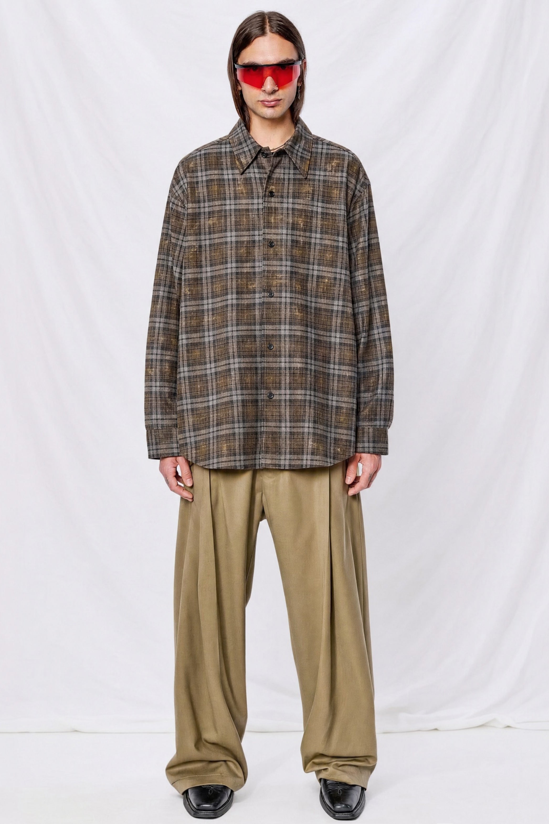 Bleach Plaid Classic Shirt