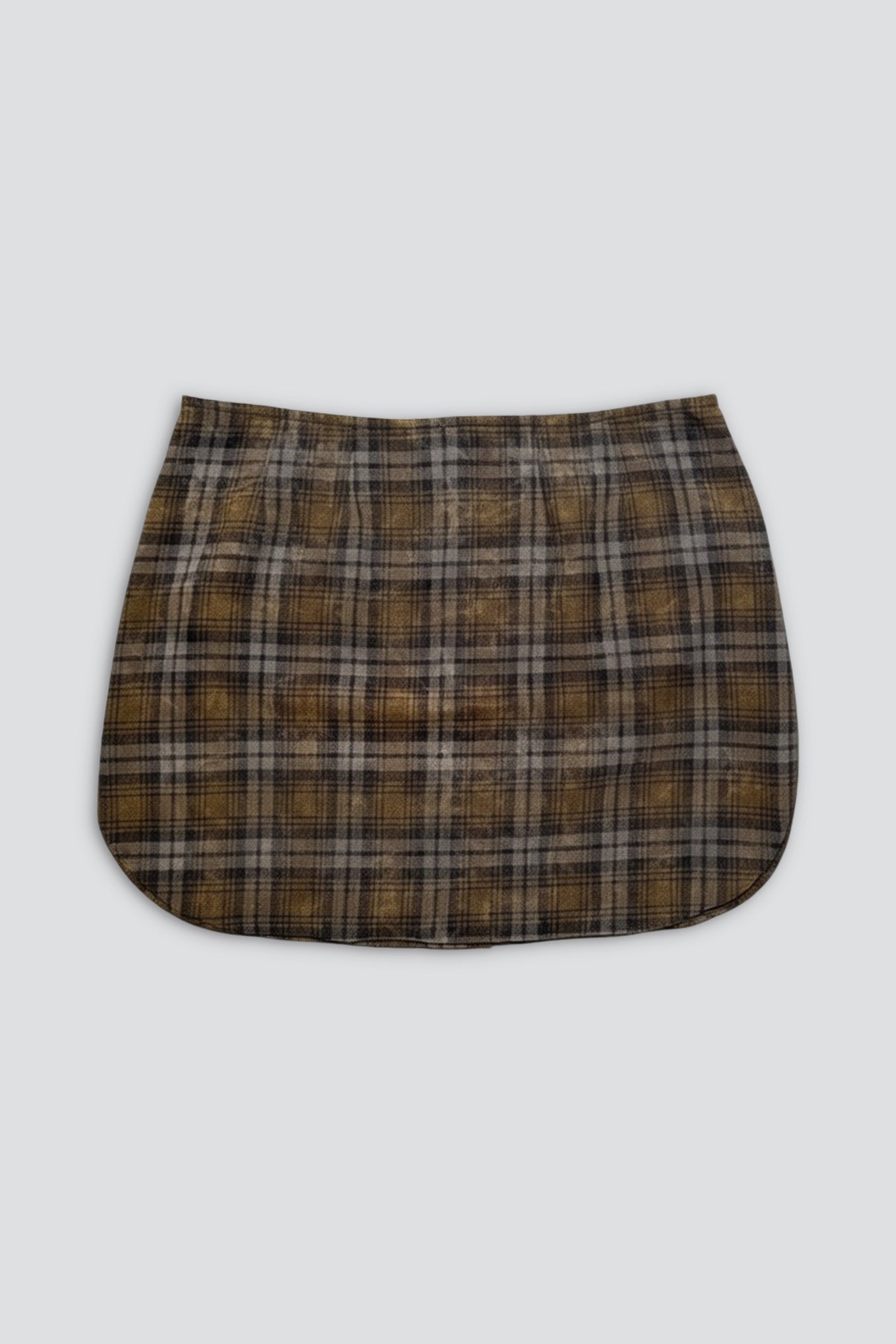 Bleach Plaid Tail Skirt