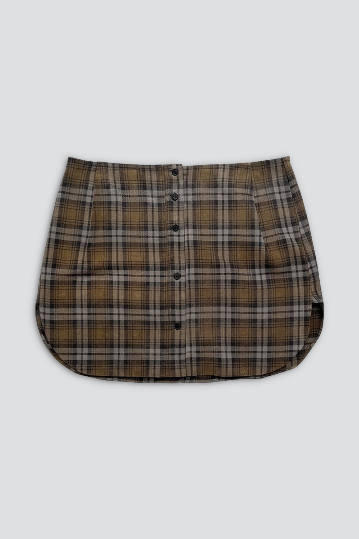 Bleach Plaid Tail Skirt