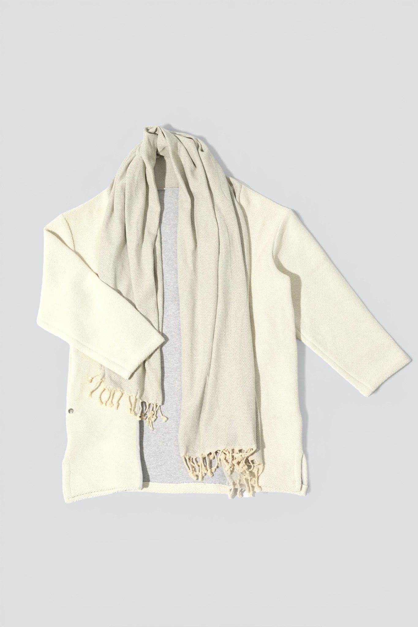 Light Greyge 6009 Scheich Cardigan