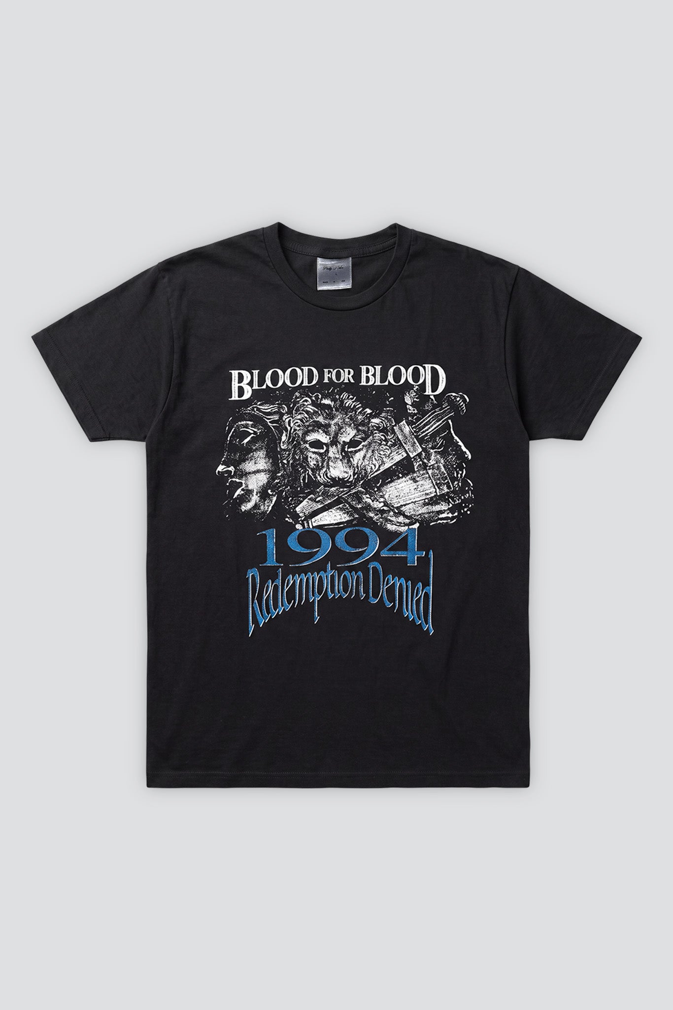 Vintage Black Blood For Blood Tee
