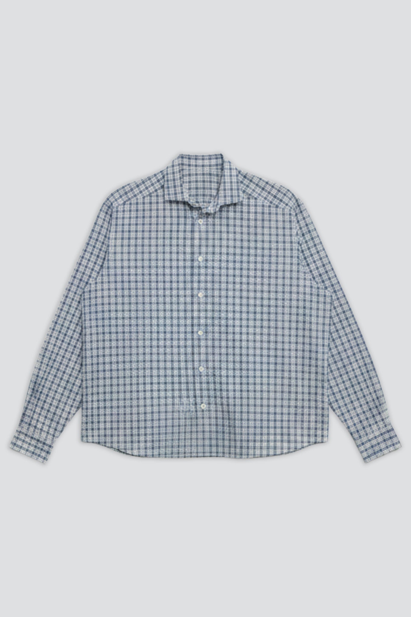 Blue Check Claude Shirt - Baserange – Assembly New York