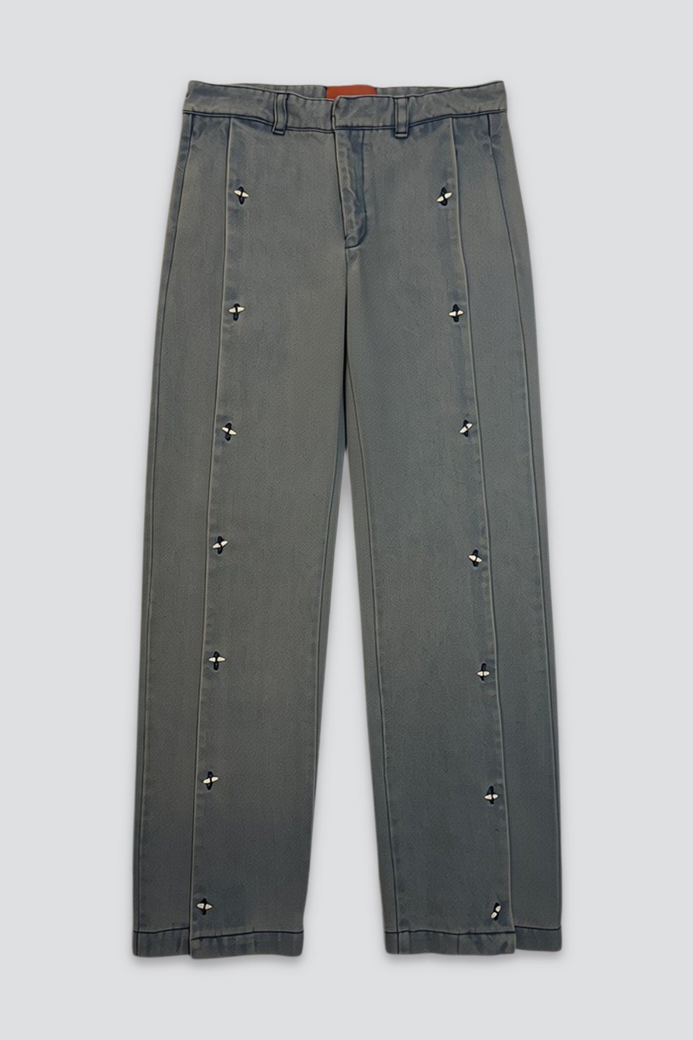 Blue Ombre Partido Pants