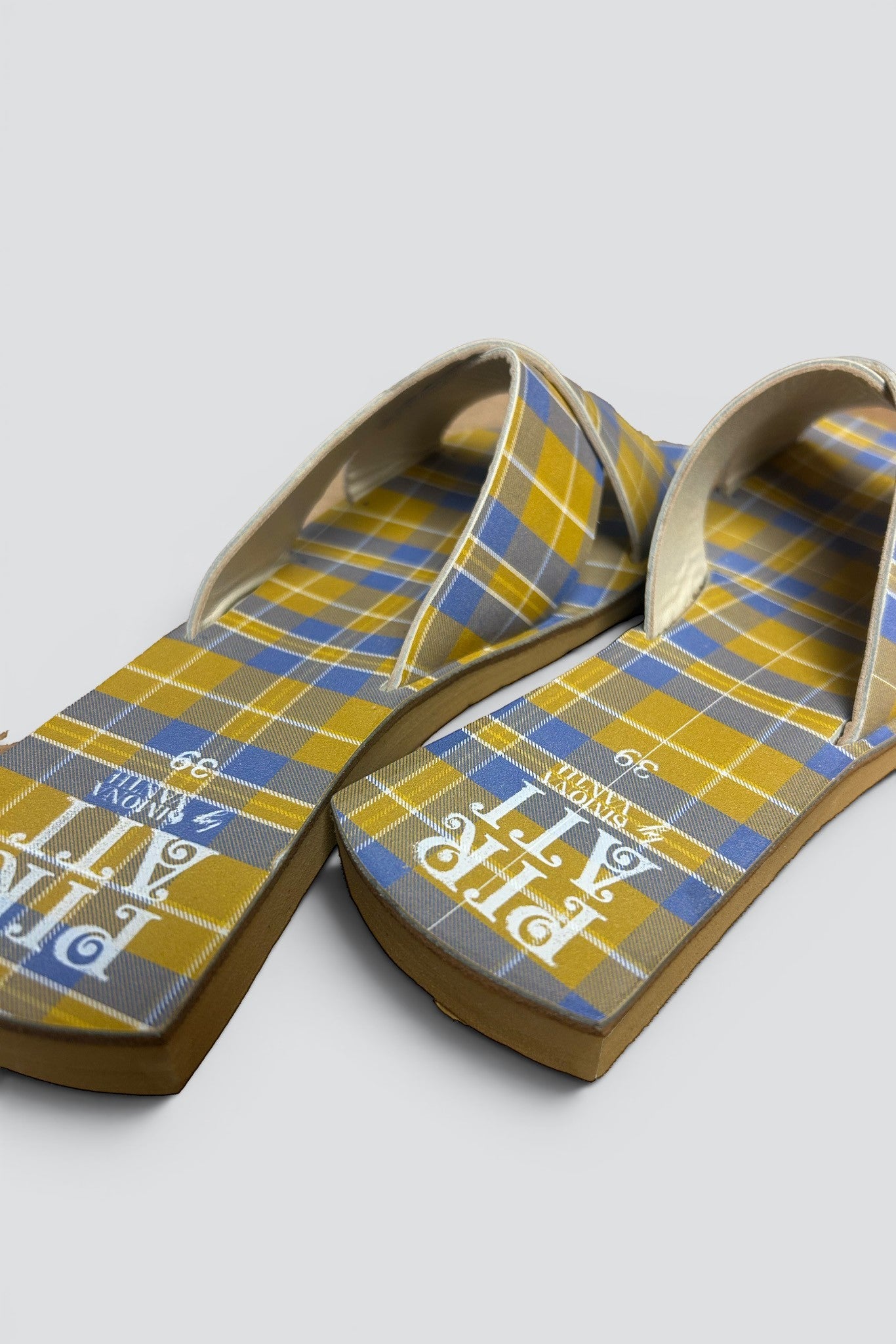 Azul Tartan Rum Sandal