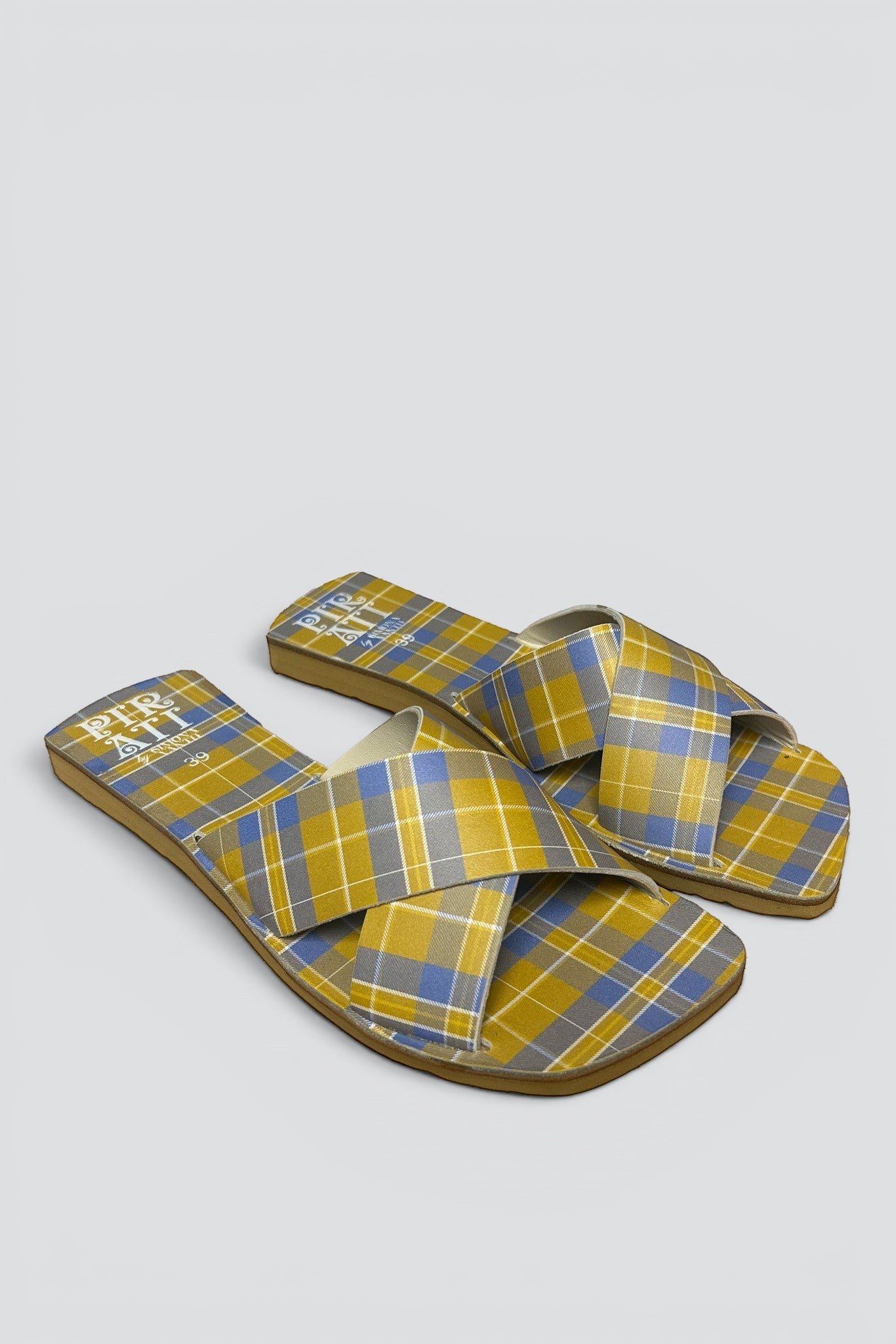 Azul Tartan Rum Sandal