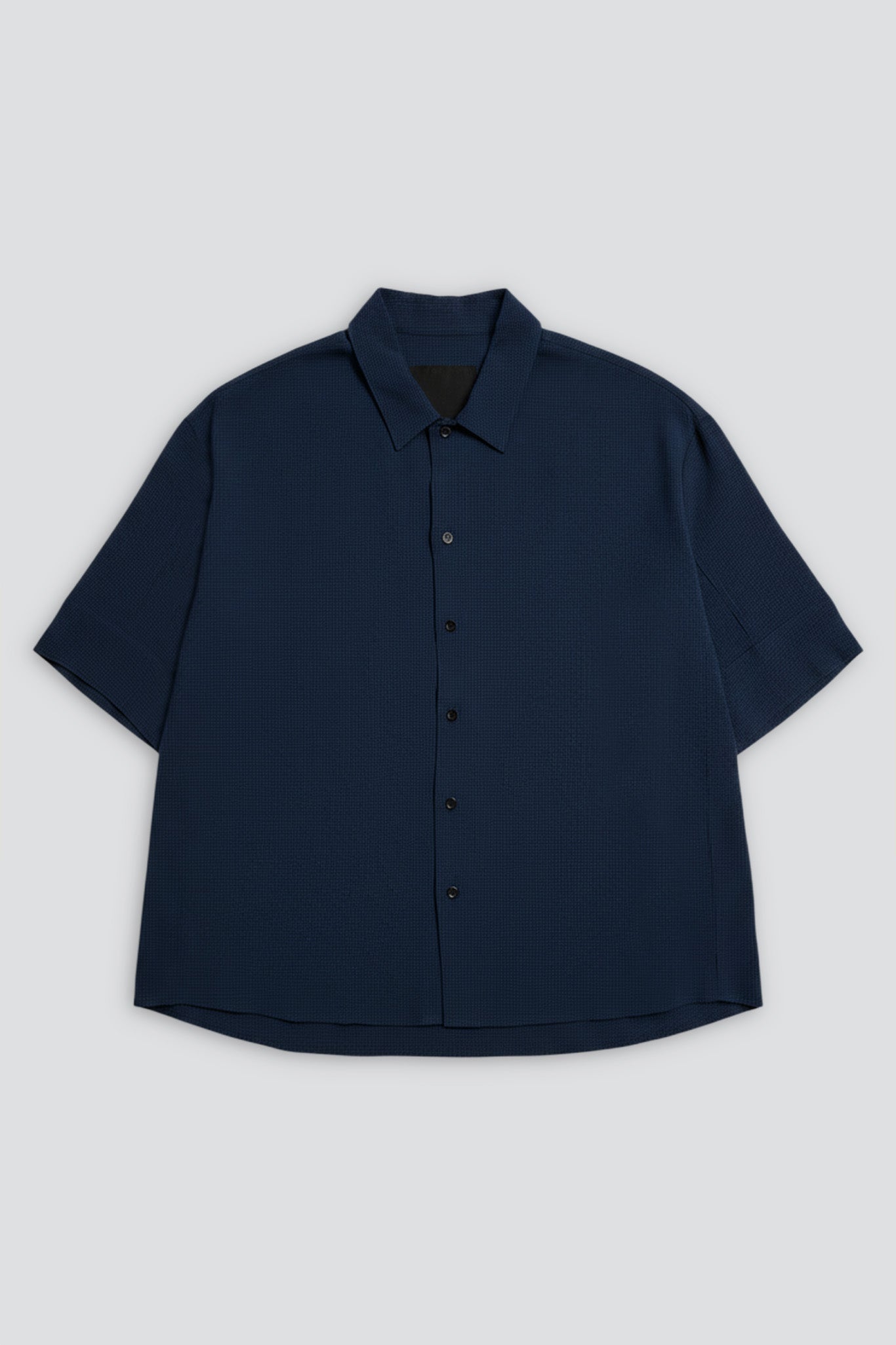 Blue Plaid Box Shirt