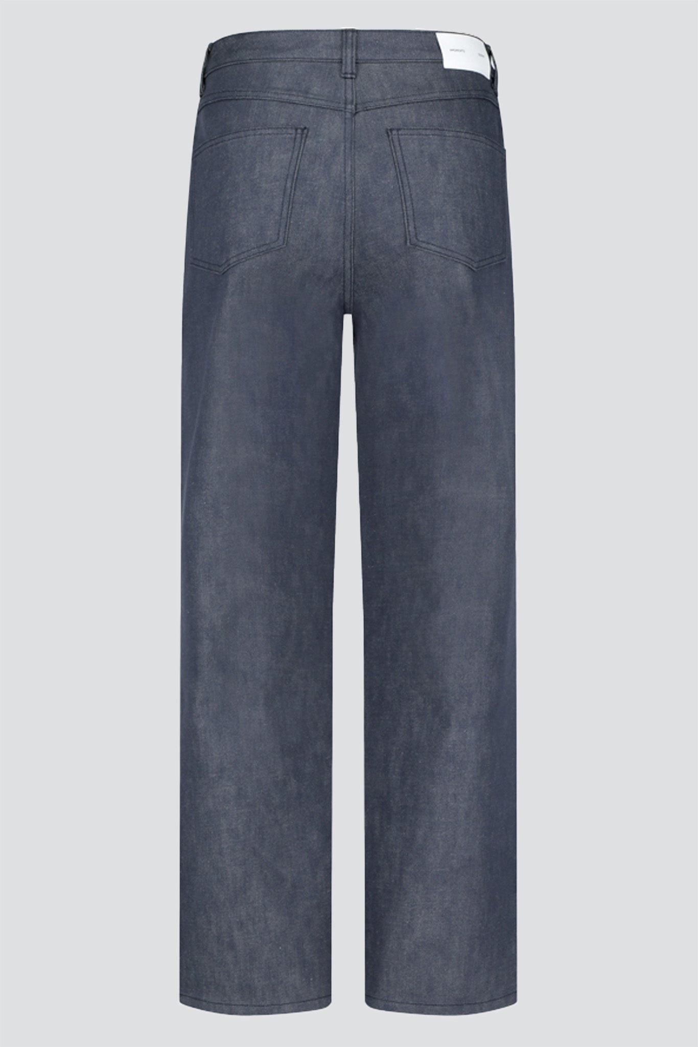 Blue Straight Fit Denim Pant
