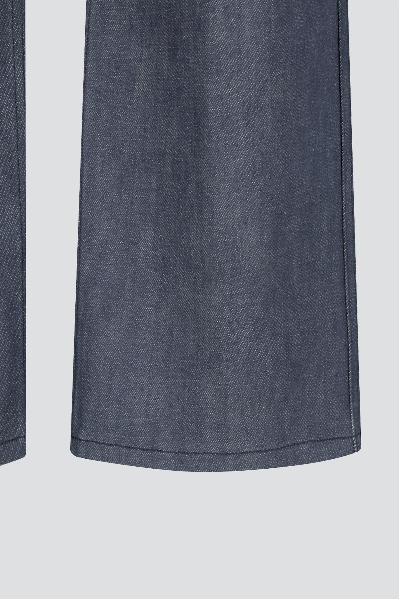 Blue Straight Fit Denim Pant