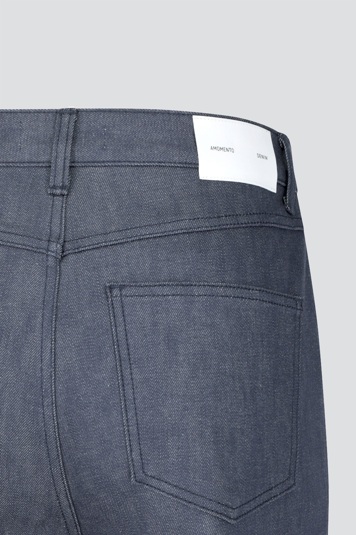 Blue Straight Fit Denim Pant