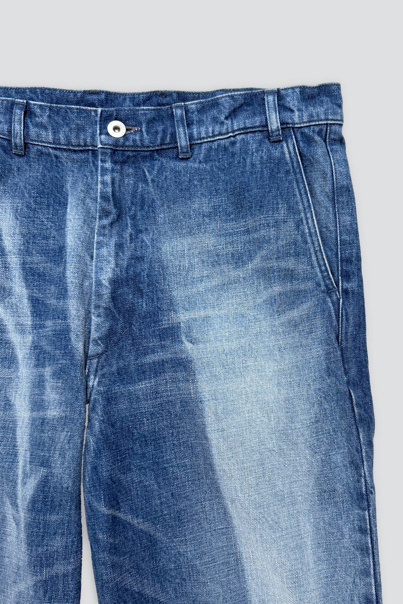 Blue Type 104 Faded Denim Pant
