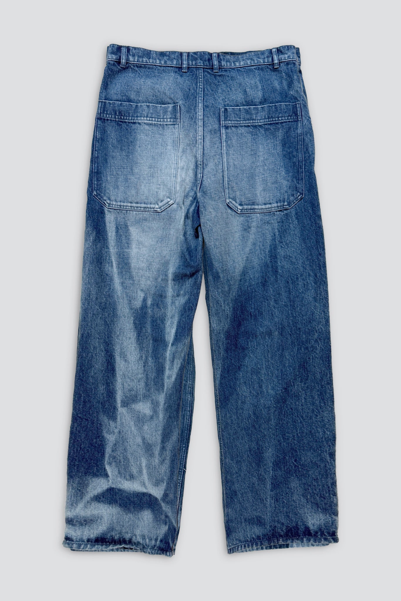Blue Type 104 Faded Denim Pant