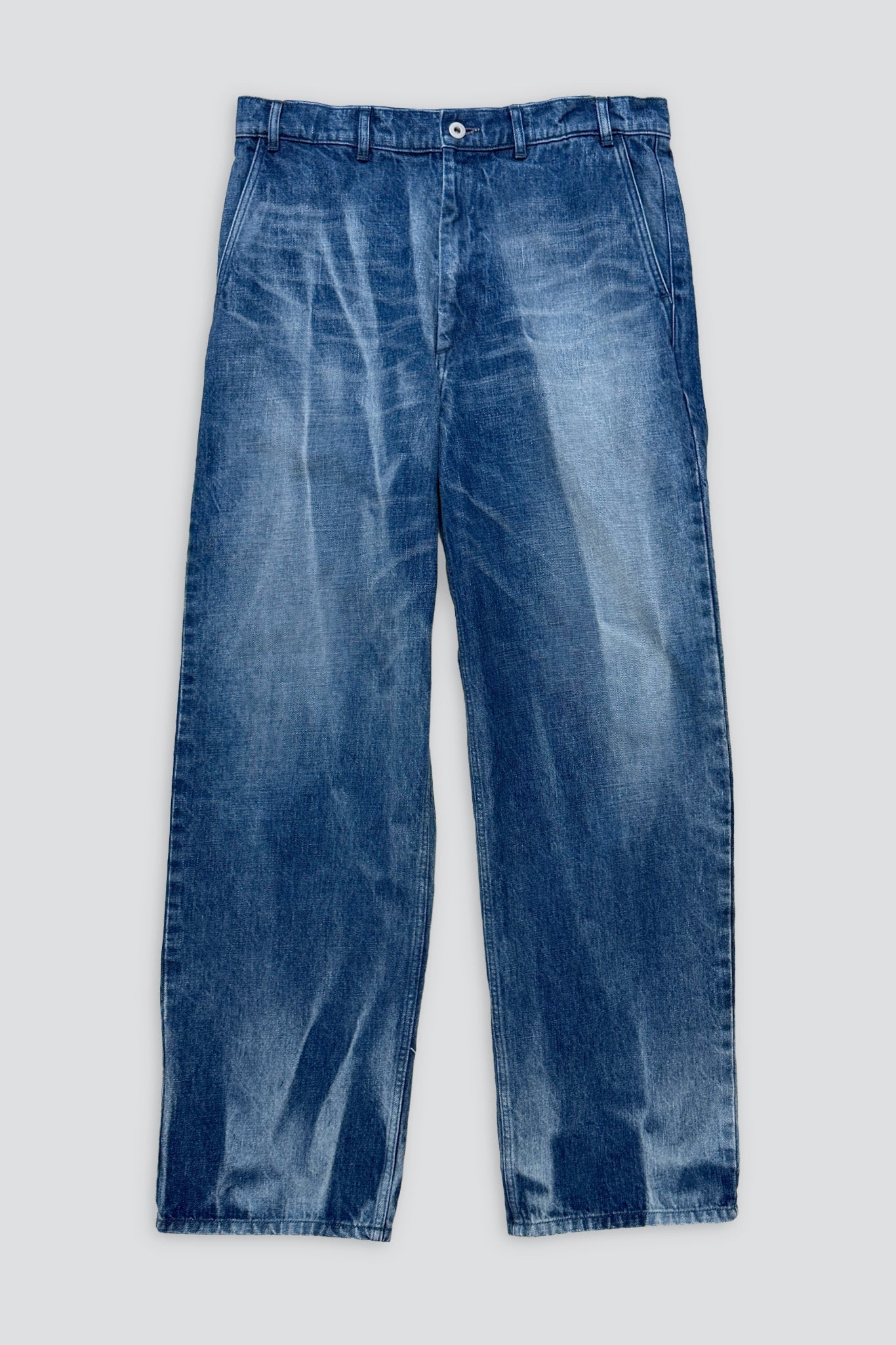 Blue Type 104 Faded Denim Pant