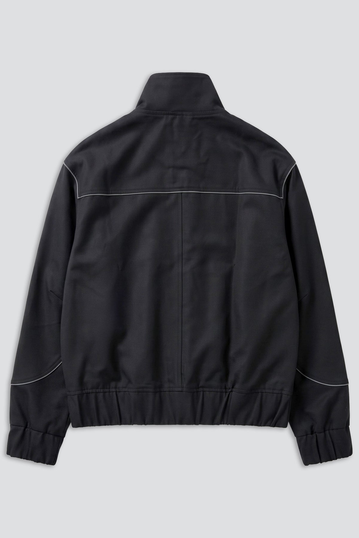 Blue/Black Wool Track Jacket