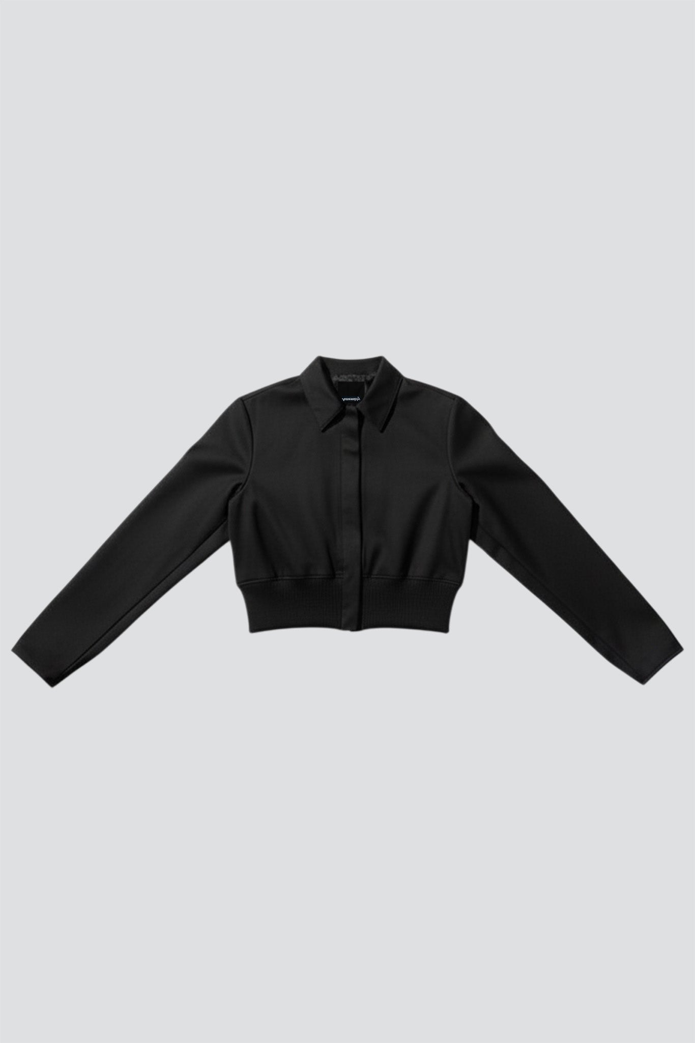 Black Suiting Bolero Jacket