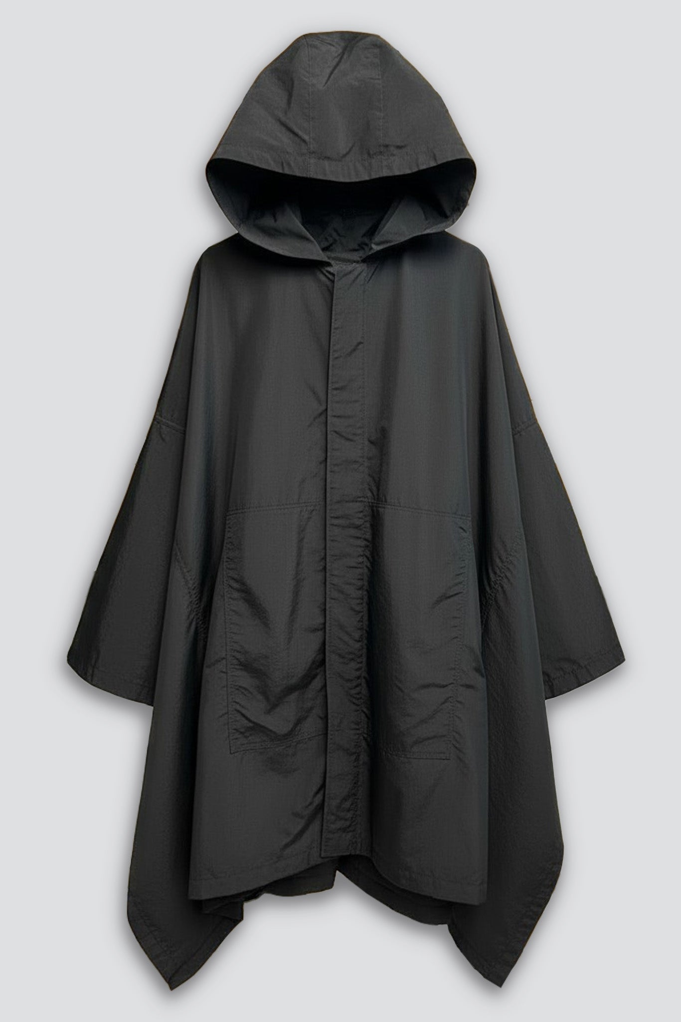 Black Taslan Square Parka