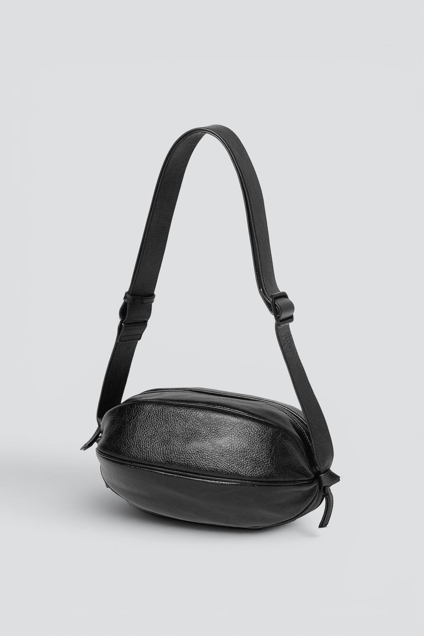 Black Distressed Boya Bag