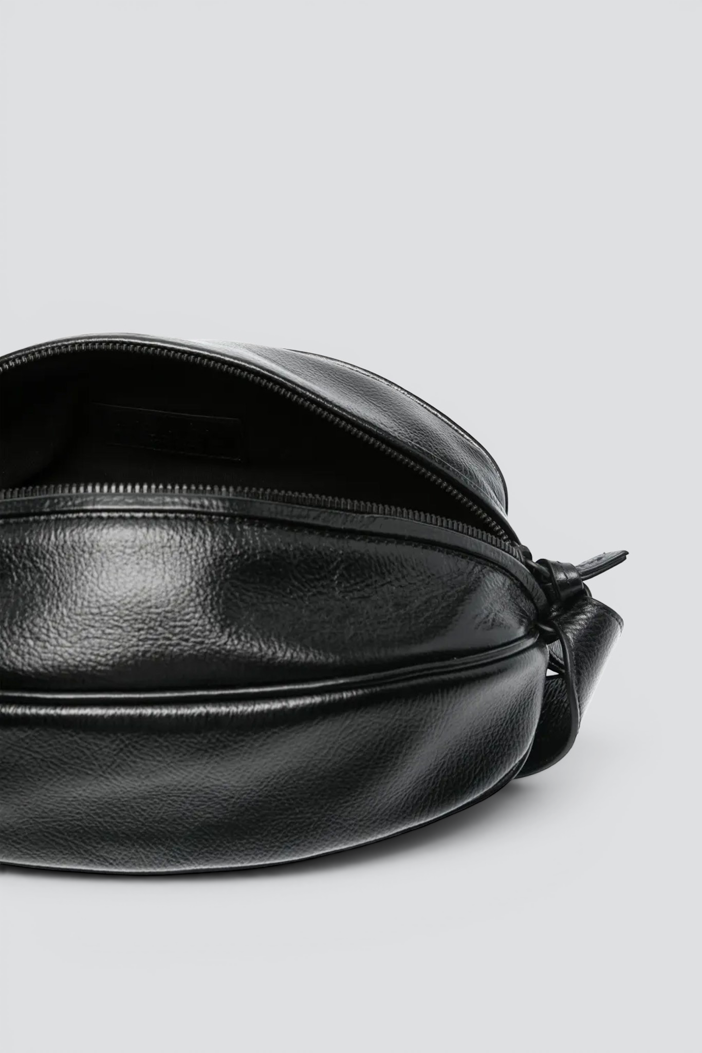 Black Distressed Boya Bag