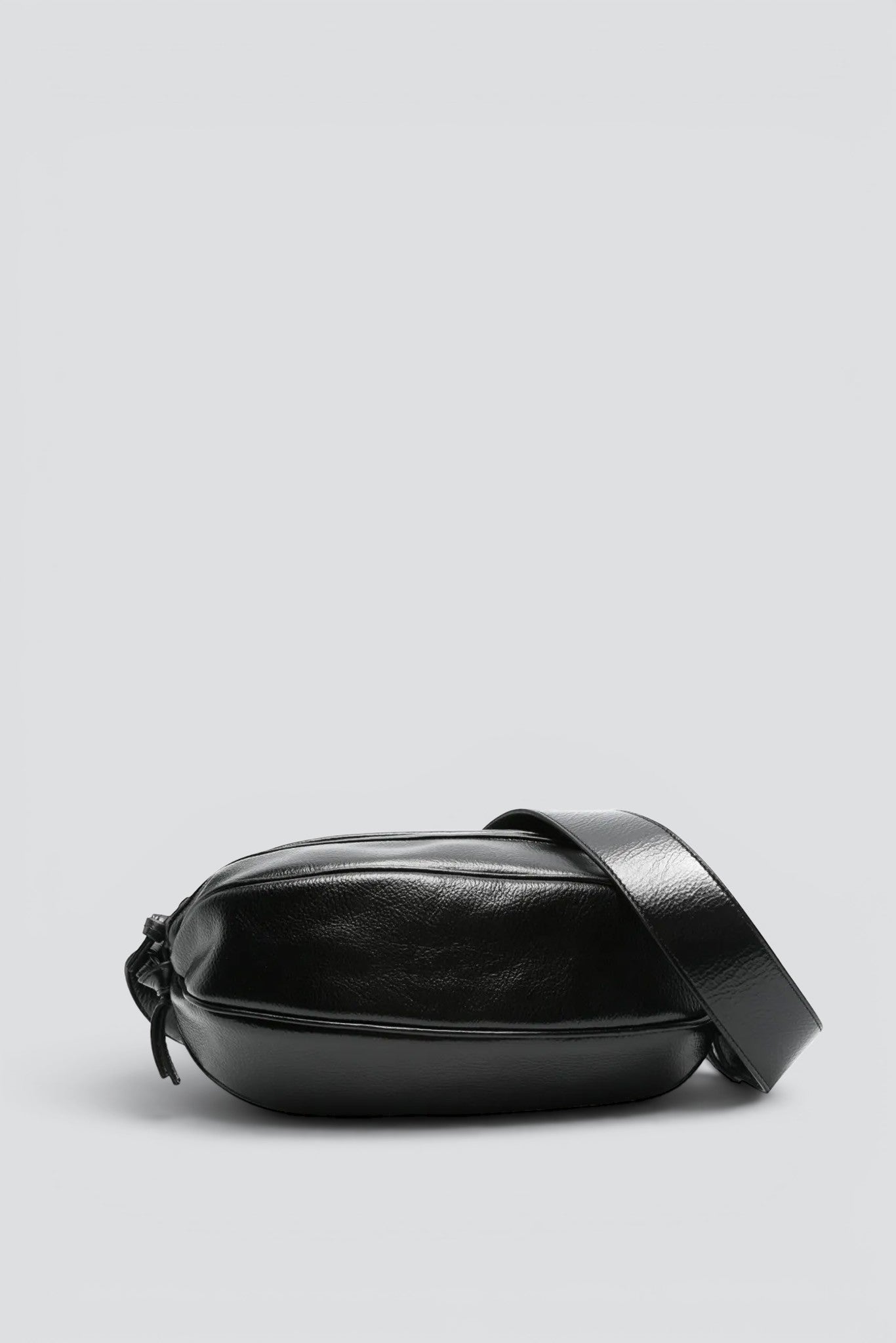 Black Distressed Boya Bag