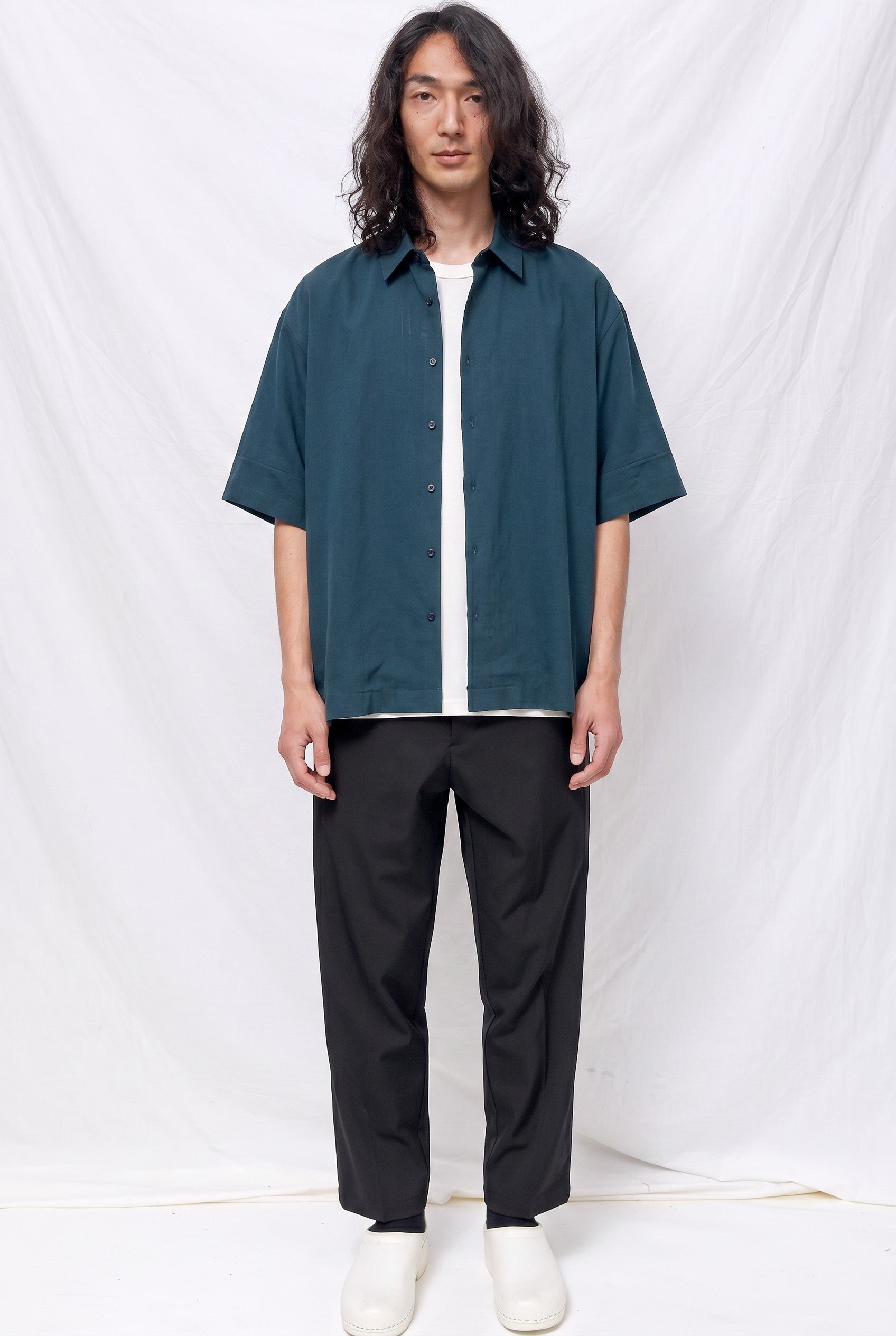 Bright Blue Box Shirt