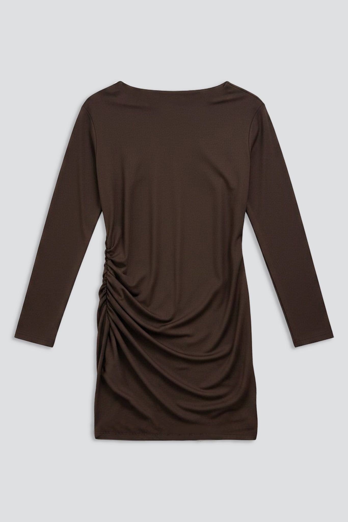 Brown Falling Dress