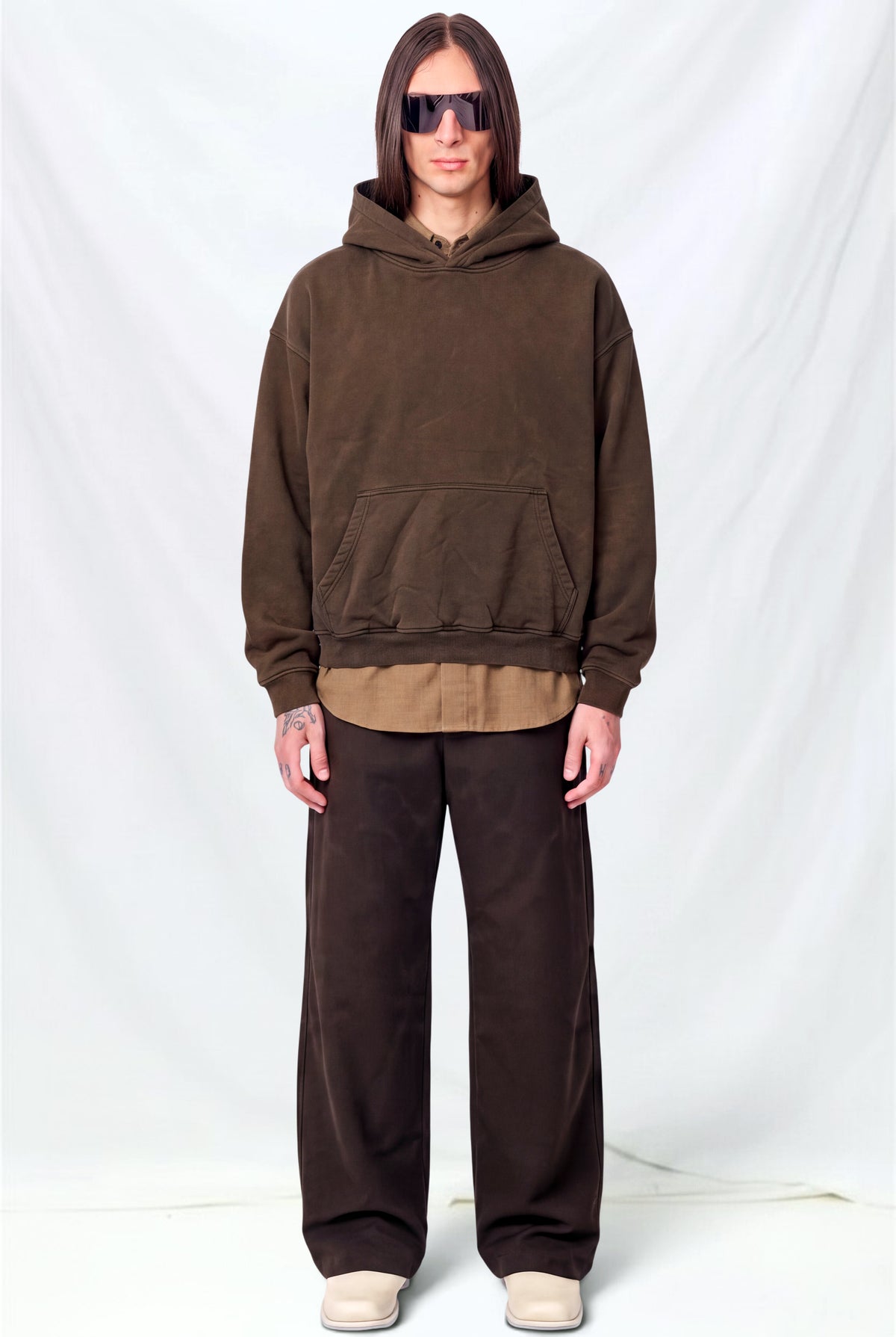 Brown Hoodie