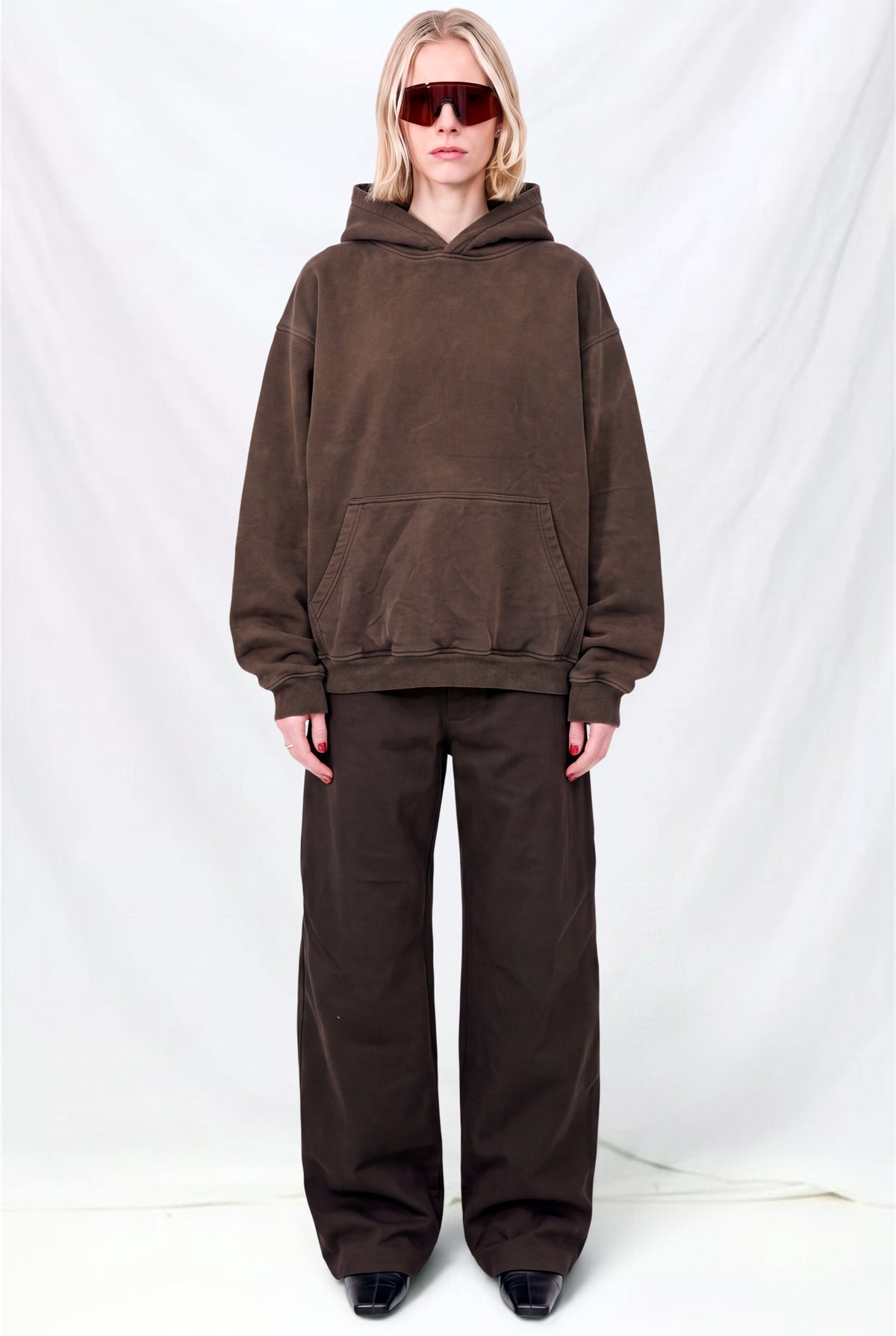 Brown Hoodie