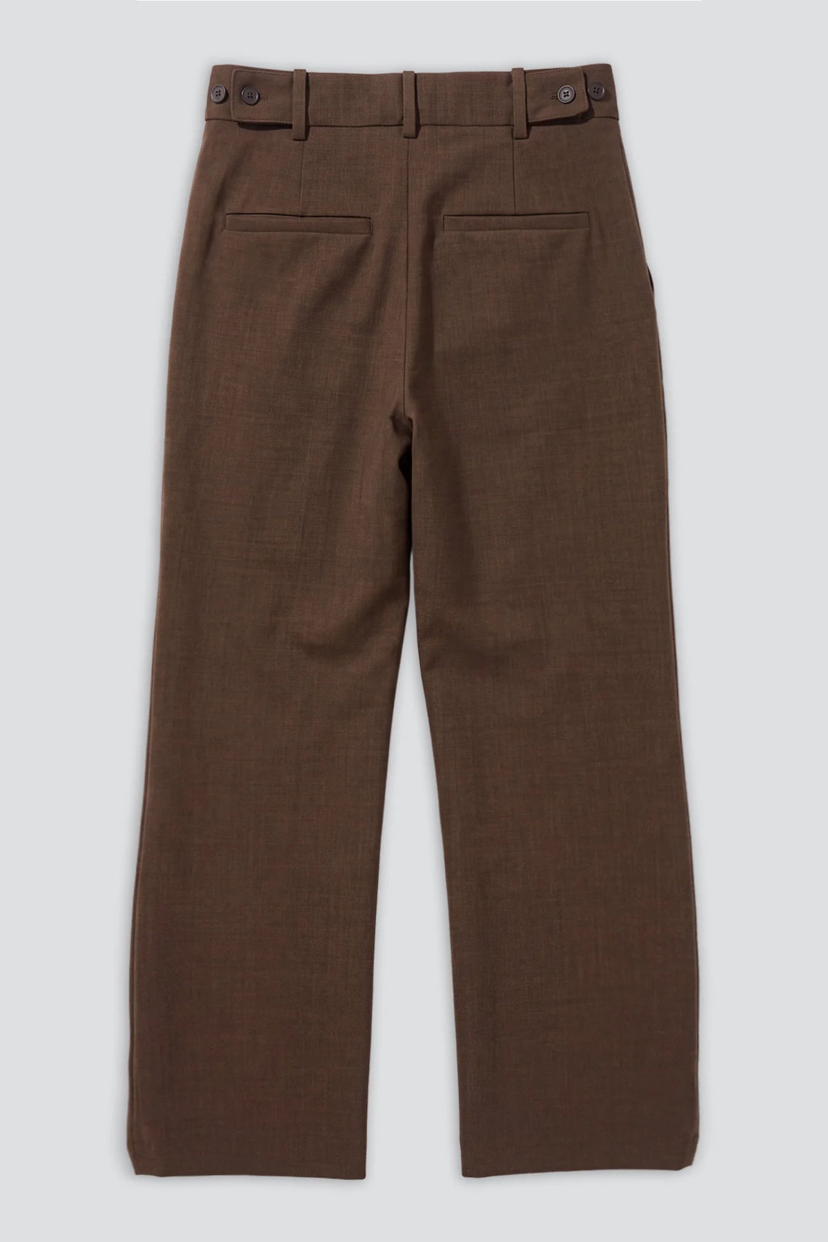 Brown Melange Suiting Rare Trouser