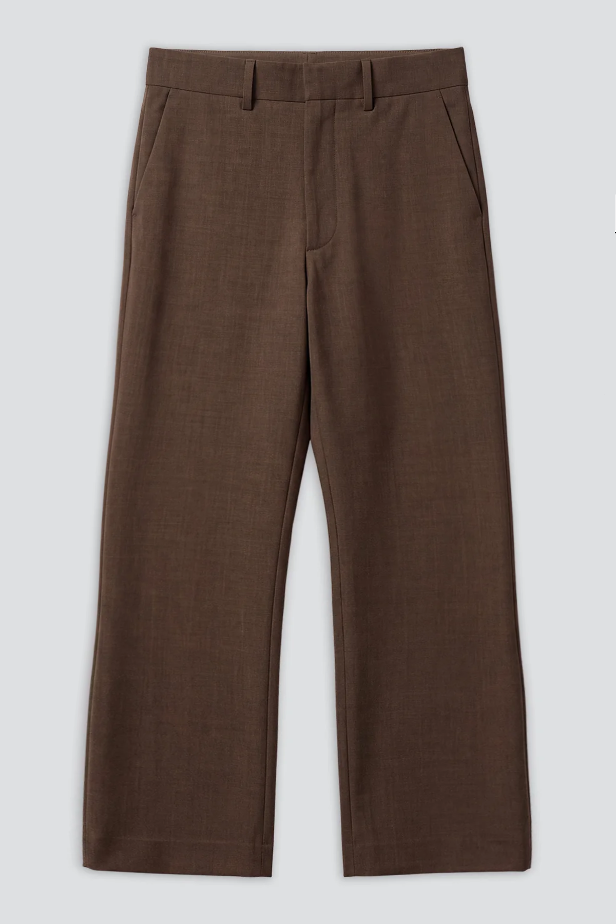 Brown Melange Suiting Rare Trouser