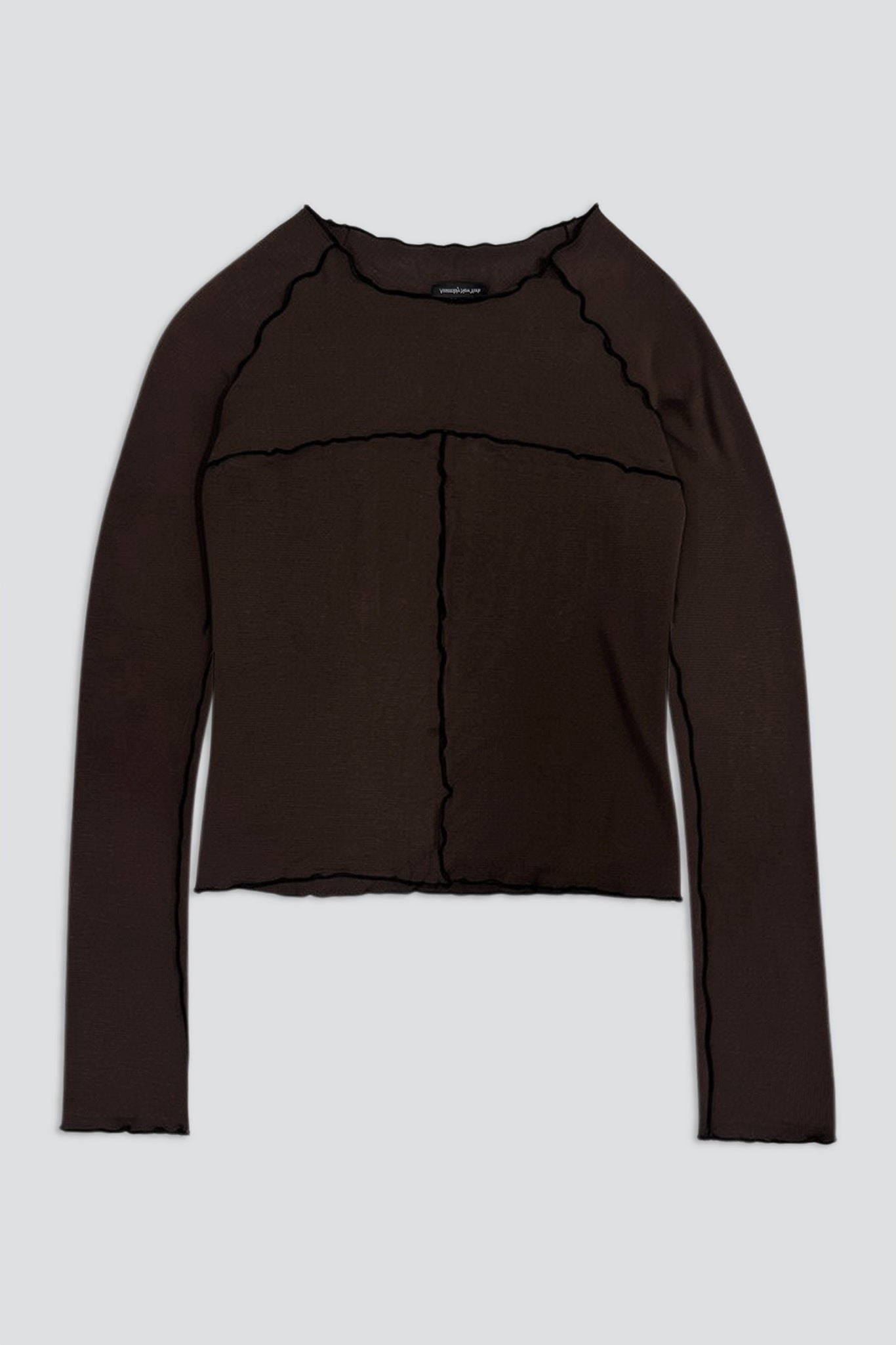 Brown Seam Top