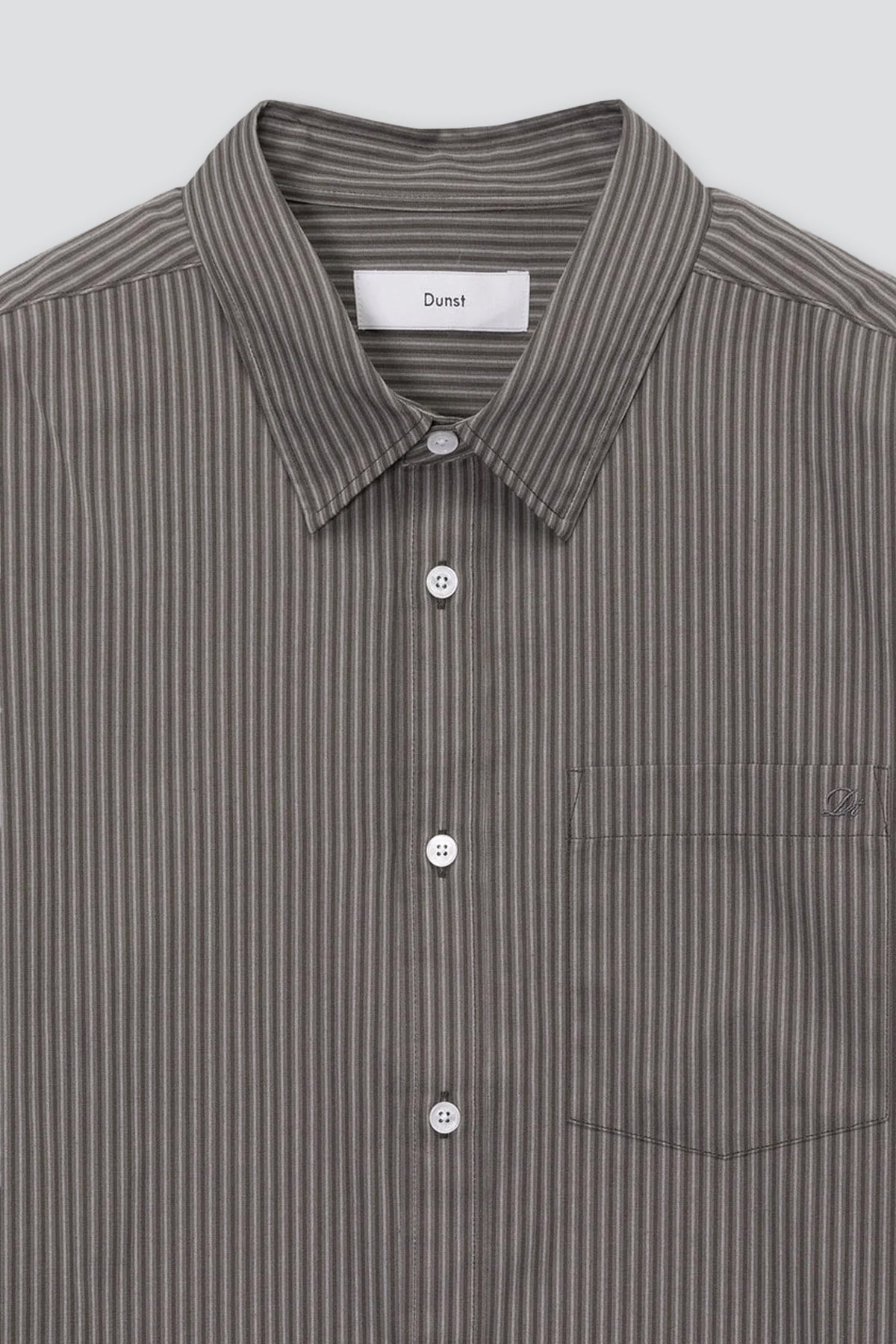 Brown Stripe Informal Shirt