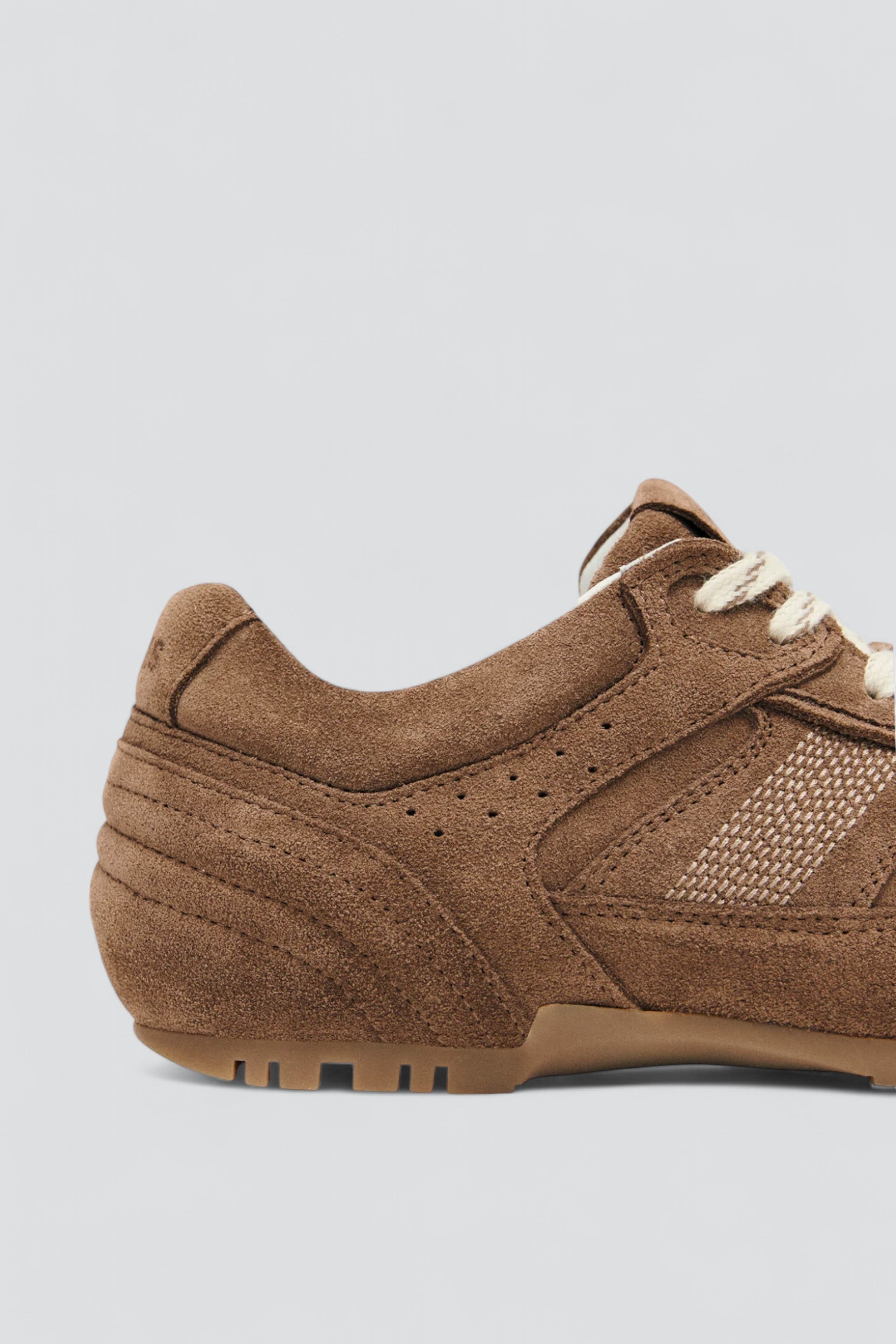 Brown Tb.56 Suede Sneakers