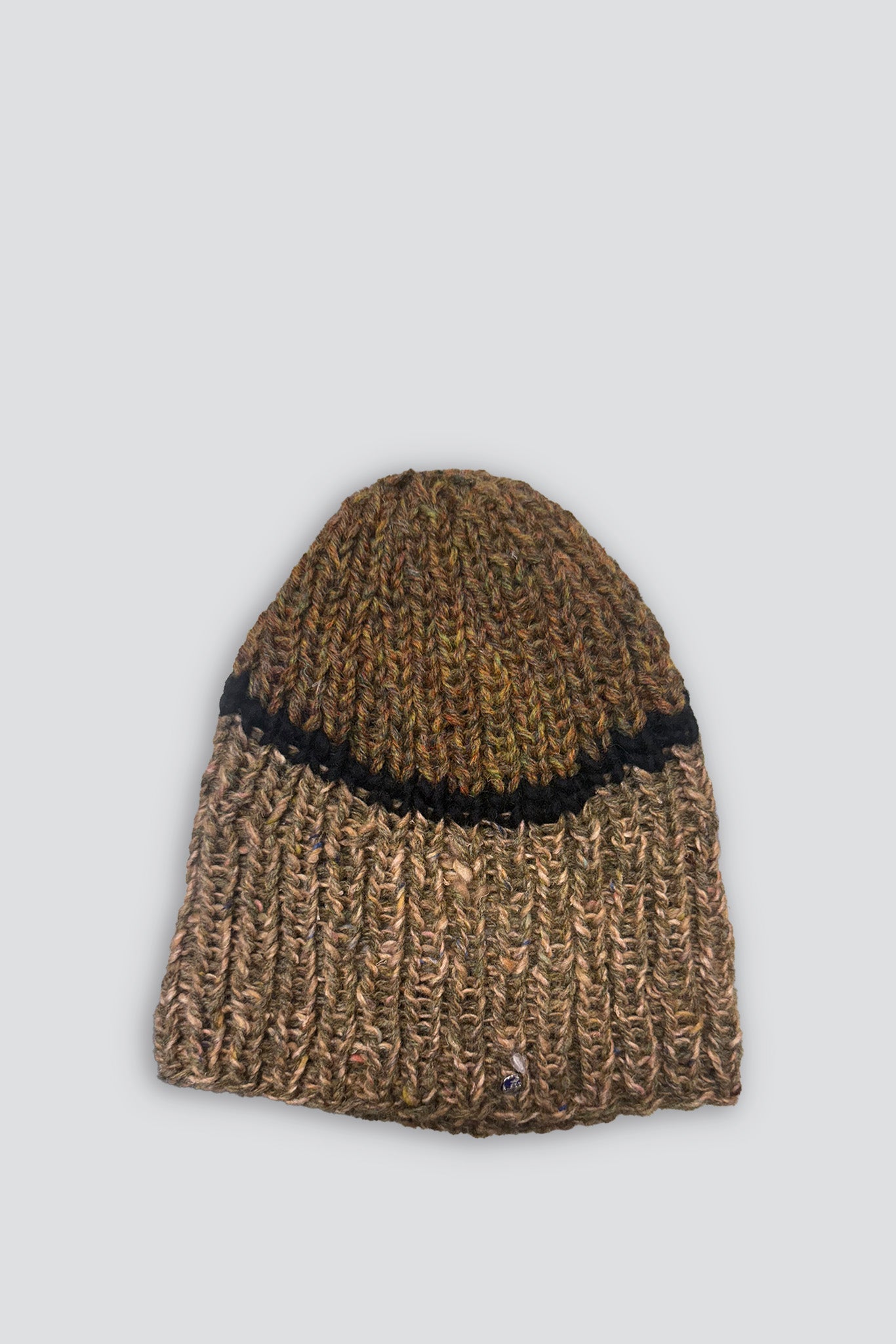 Brown/Grey A0082 Country Tweed Wool Hat