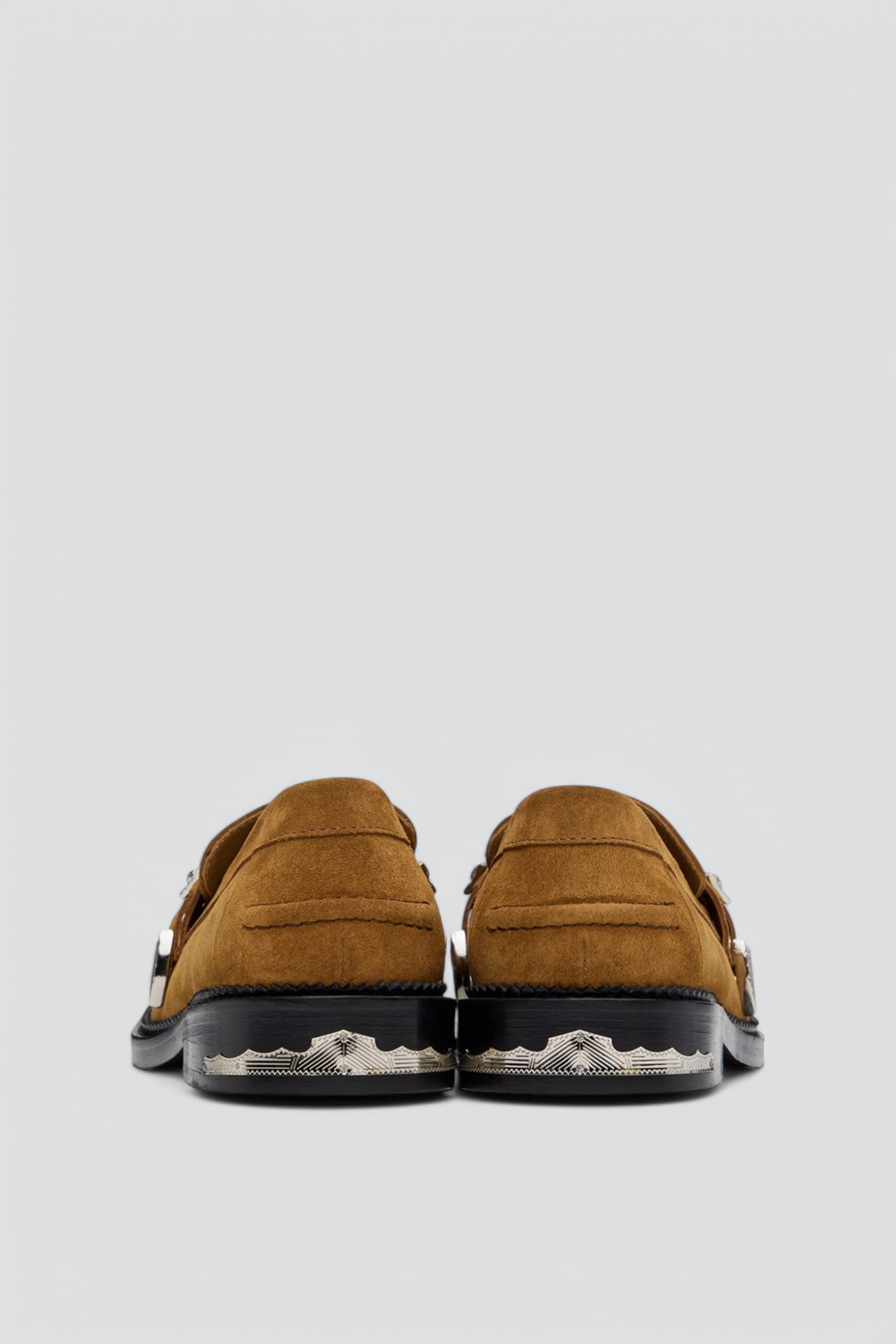 Camel Square Metal Loafer