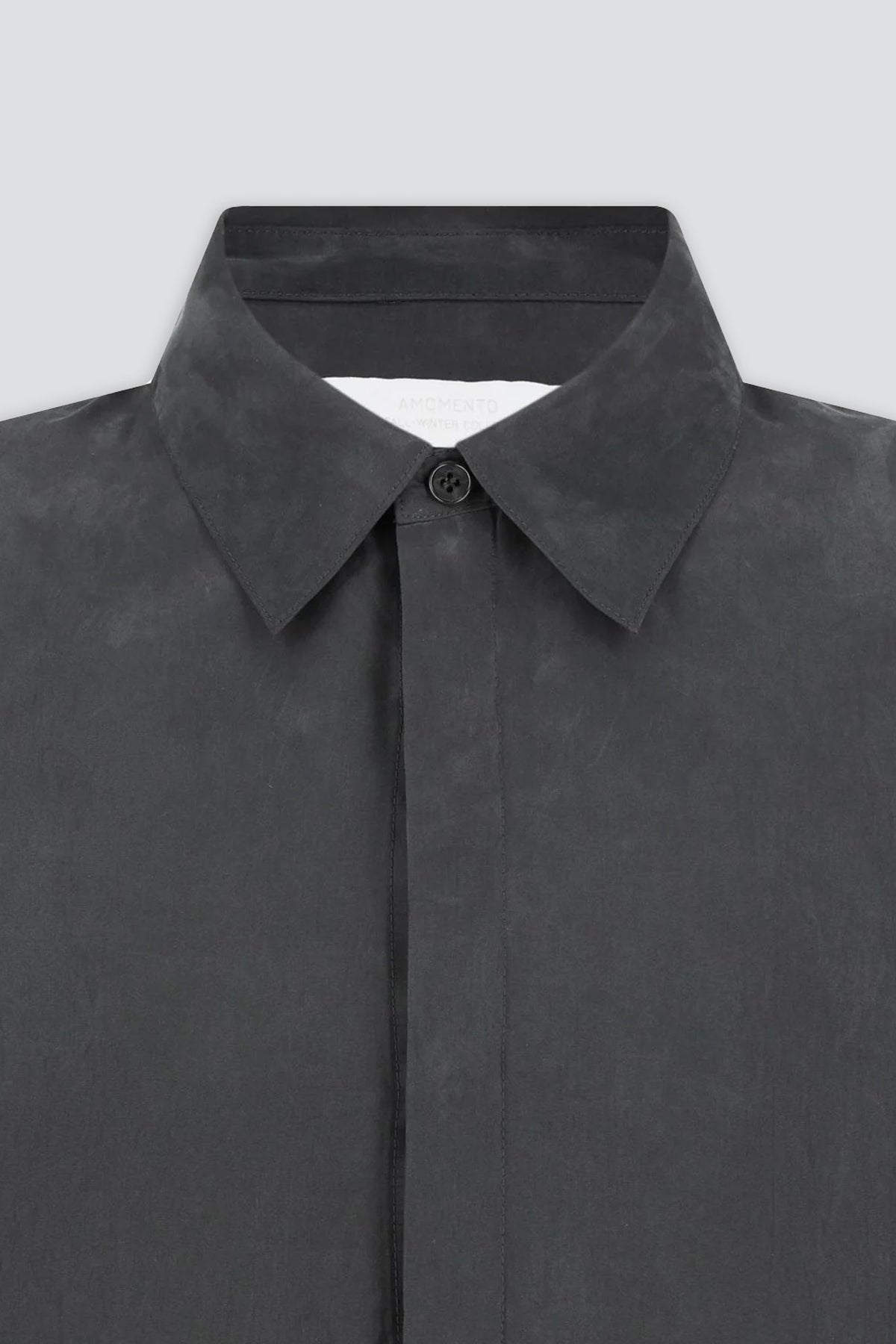 Charcoal Cupro Shirt