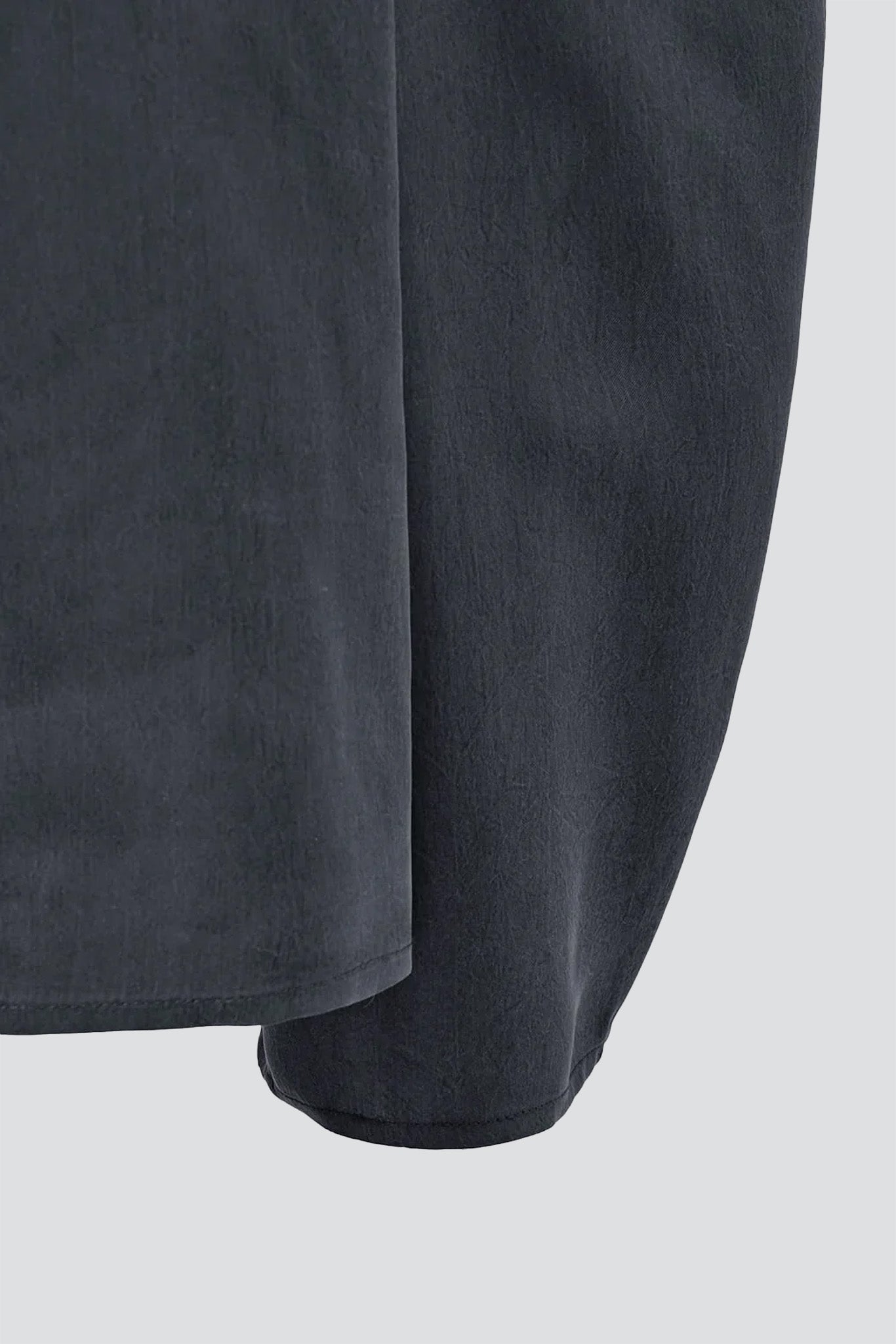 Charcoal Raglan Cupro Top