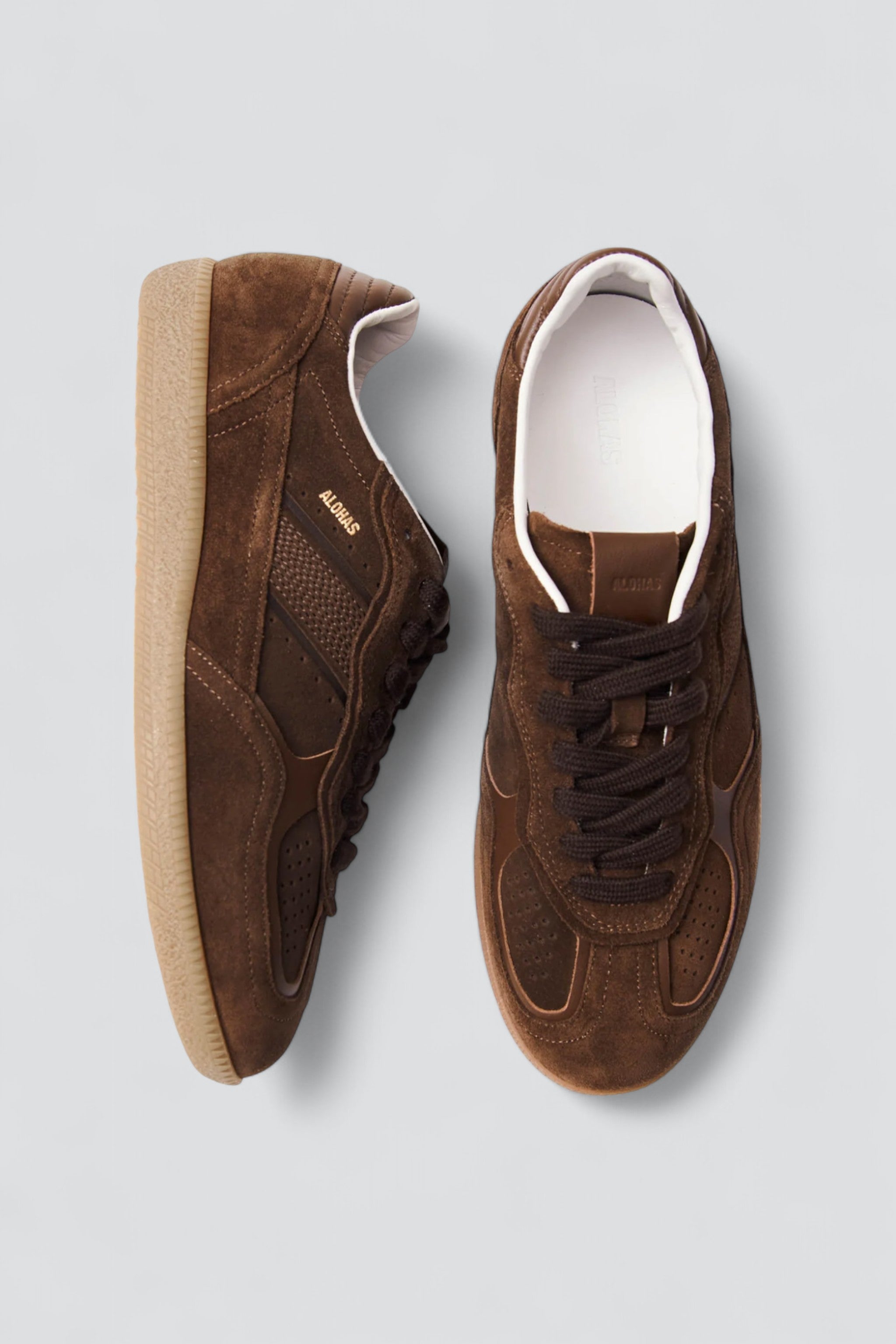 Chocolate Brown Tb.490 Rife Sneakers