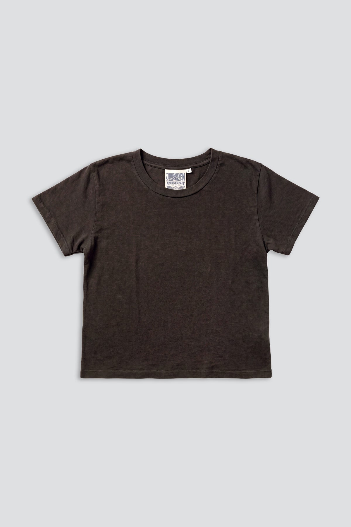Coffee Bean Cropped Lorel Tee
