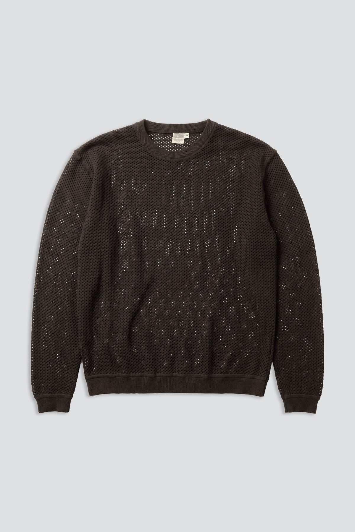 Coffee Bean Incline Long Sleeve Mesh Tee