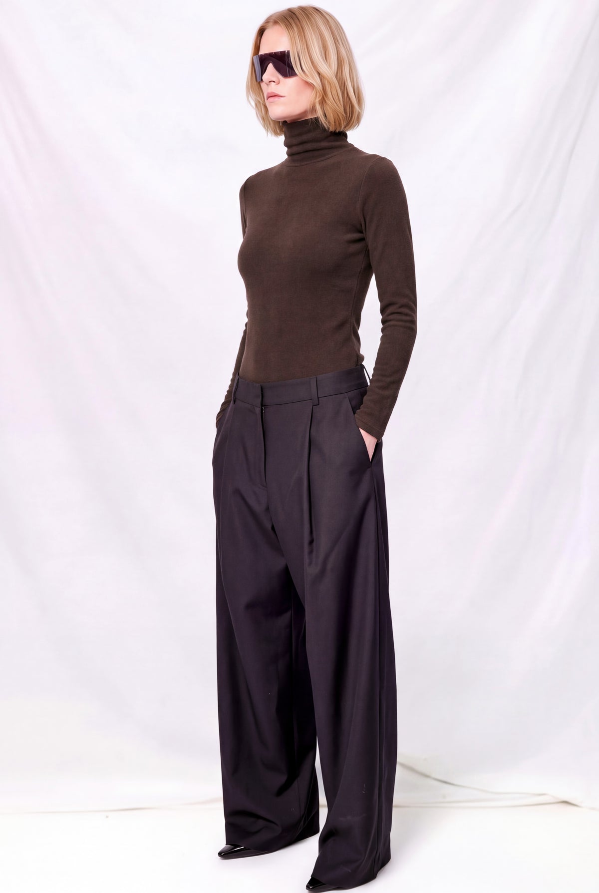 Coffee Bean Whidbey Turtleneck