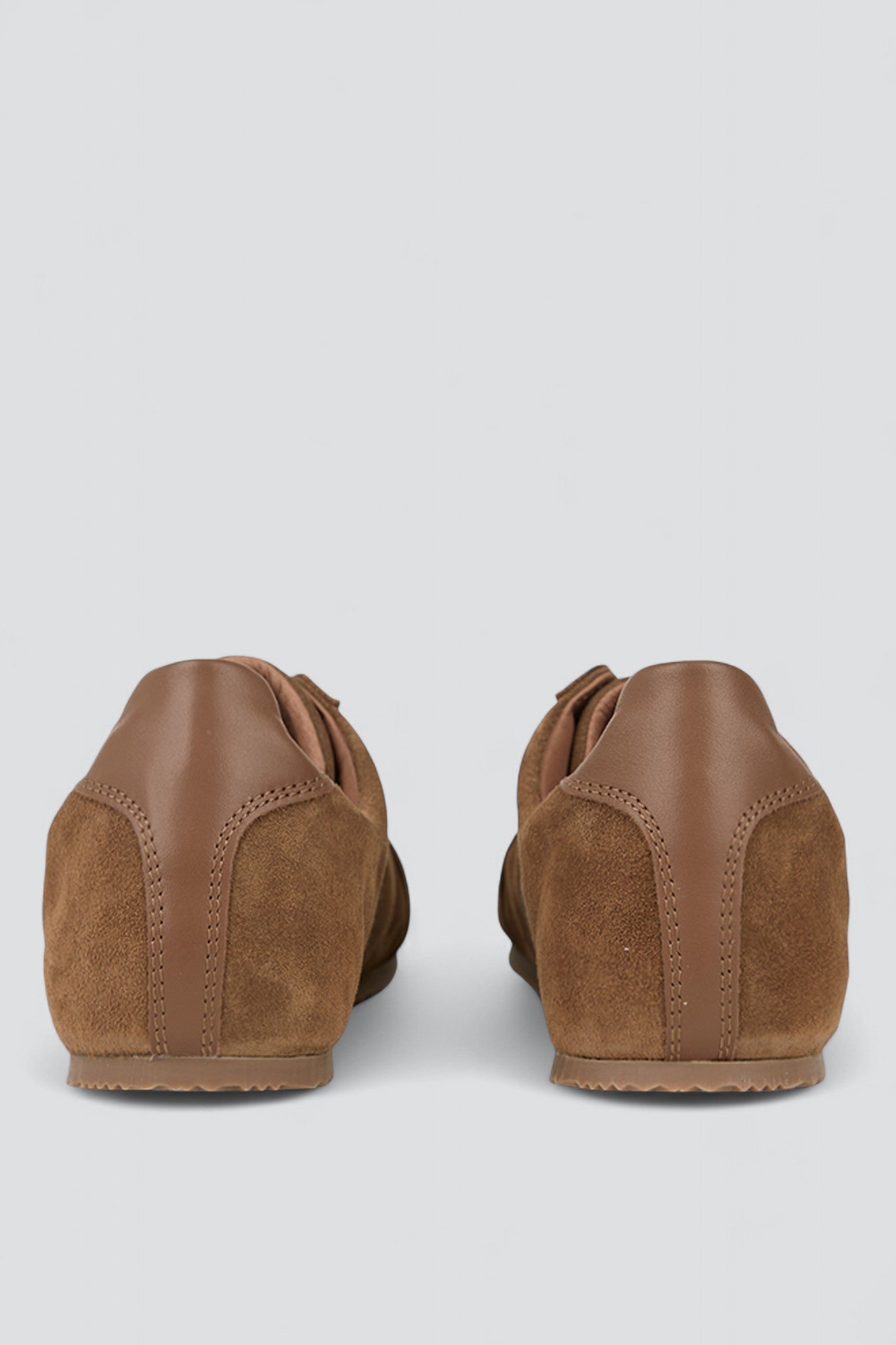 Cognac Suede 1714S Military Trainers