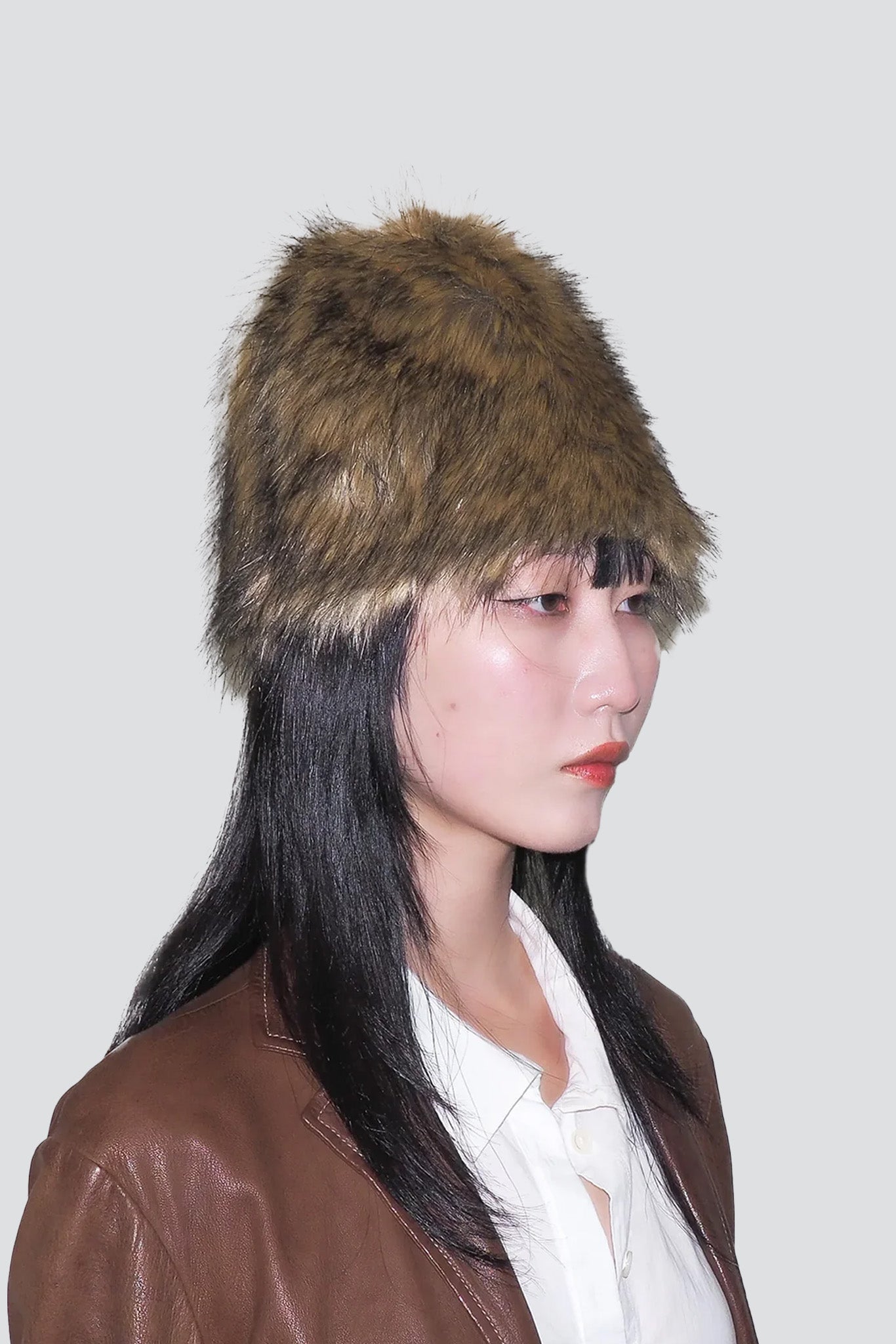 Cream Faux Chinchilla Toque